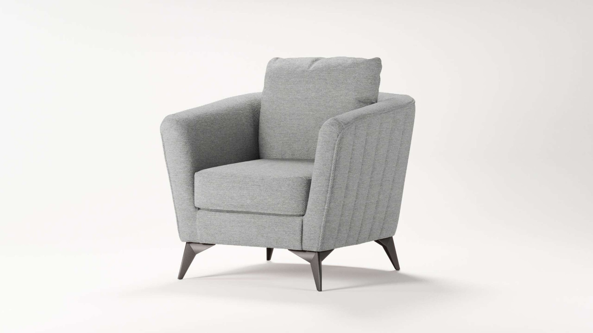 Places of Style Cocktailsessel »MATTHEW Sessel, Masse B/T/H: 83/85/88 cm«, modern, mit Rückenkissen