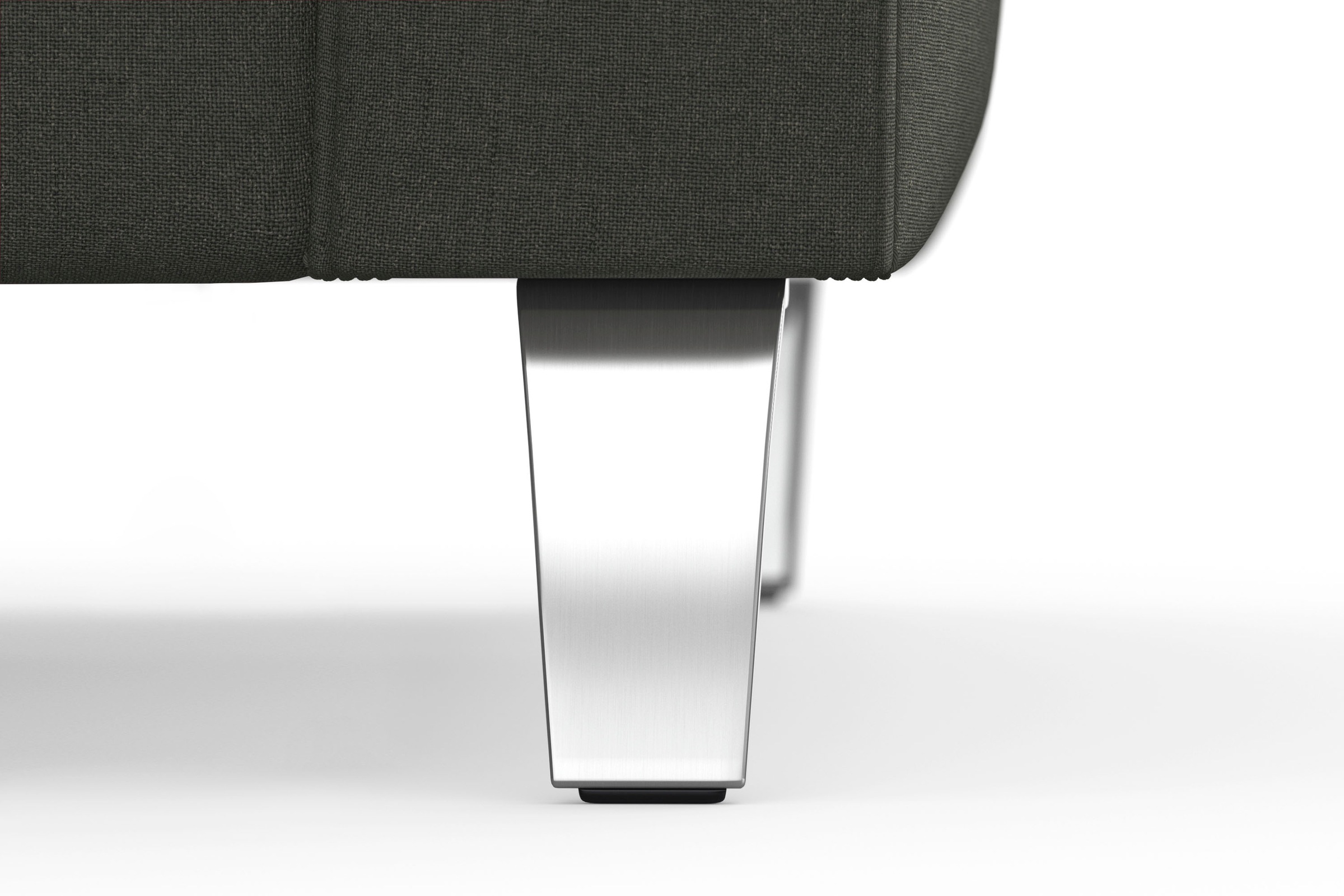 sit&more Ecksofa »Visby L-Form« Wahlweise mit Bettfunktion und Stauraum, frei im Raum stellbar