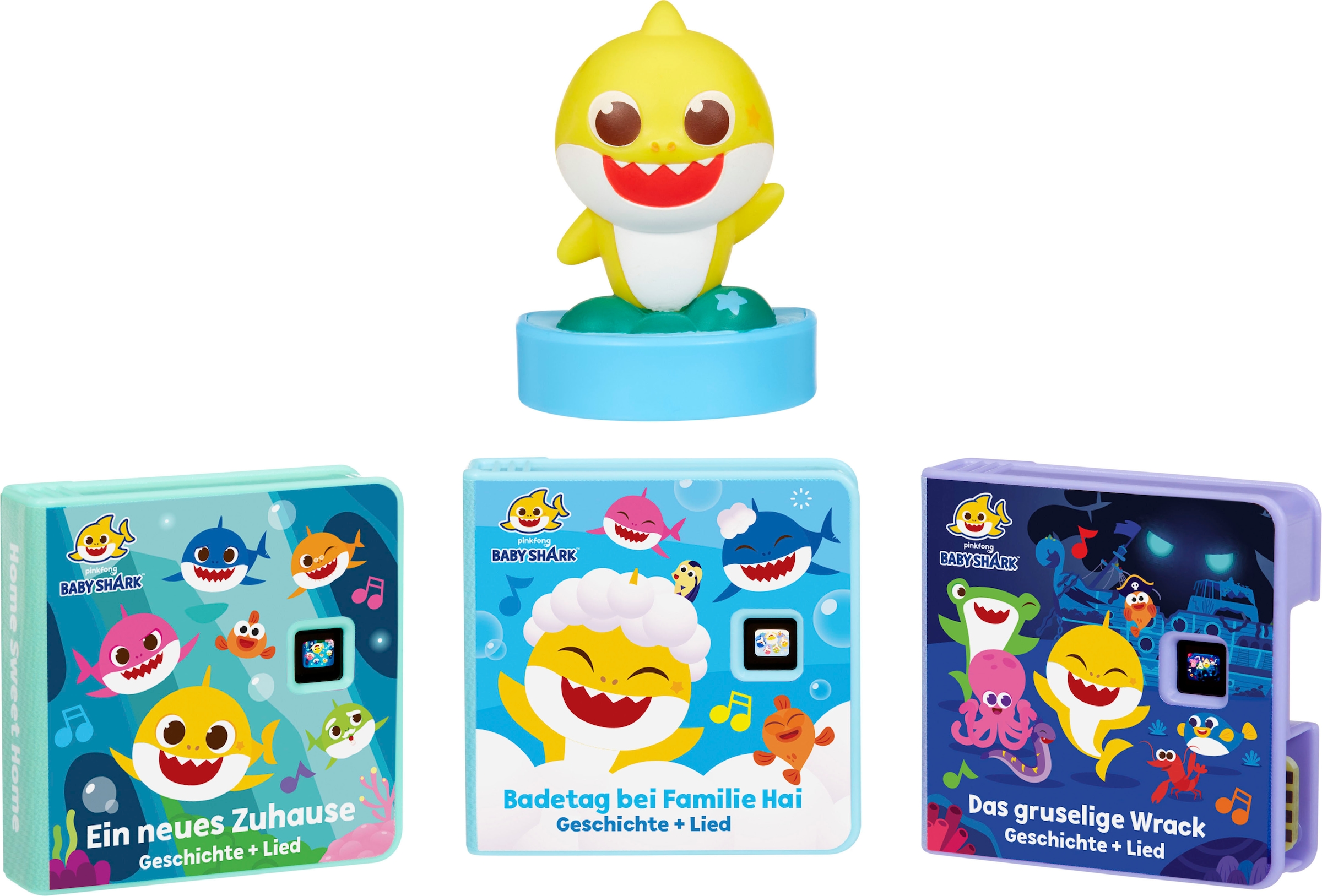 Little Tikes® Cassette de feuilleton audio »Story Dream Machine, Grosser Hai, Kleiner Hai Familien-Kollektion« passend für Story Dream Machine