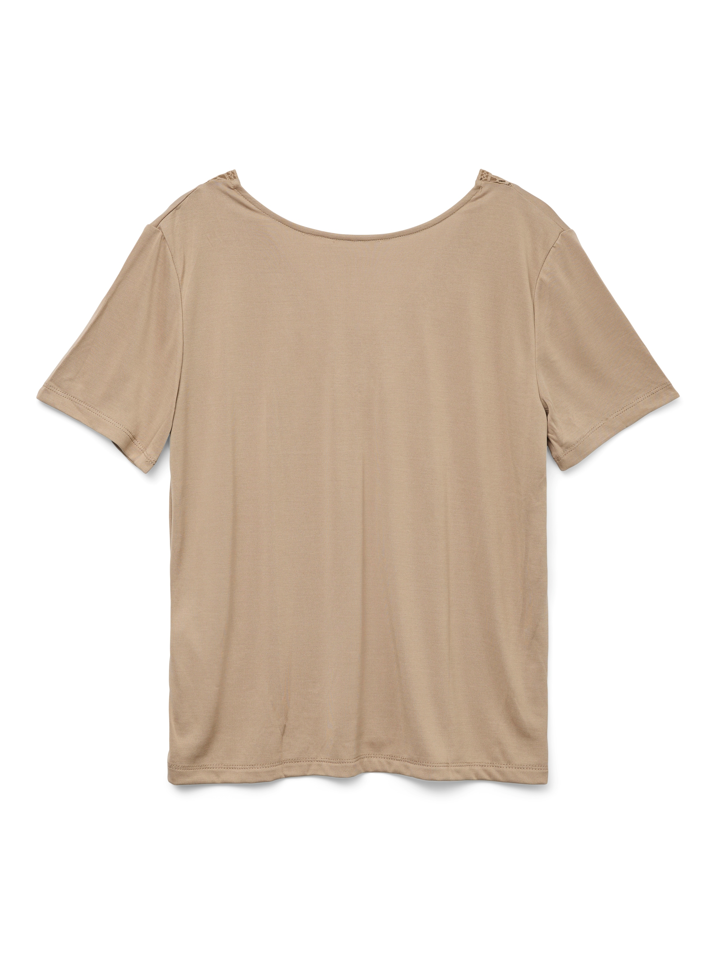 Vero Moda Kurzarmshirt »VMSAVANNAH LACE 2-WAY SS TOP JRS«