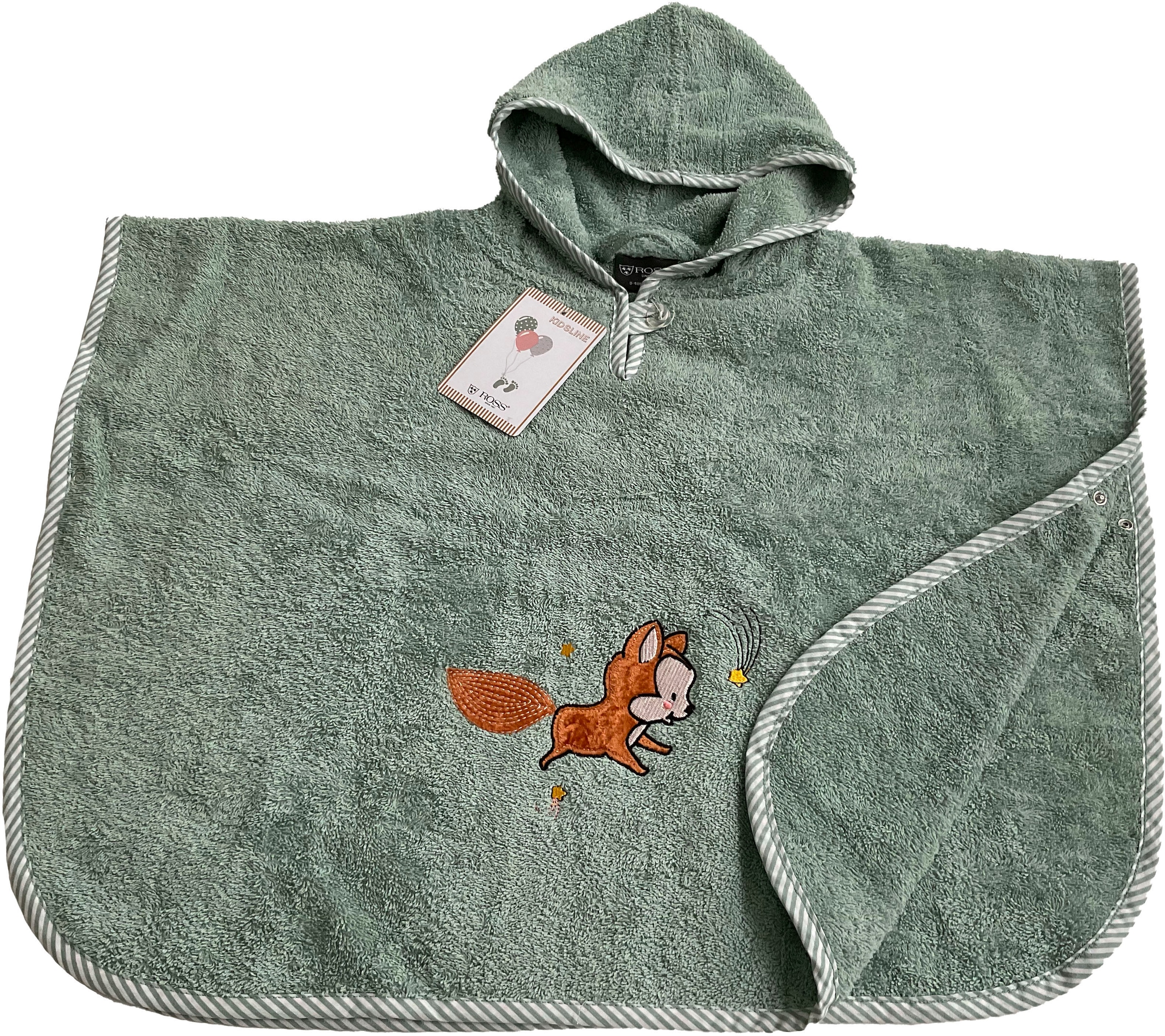 Badeponcho »KIDSLINE«, (1 St.), 100 % Baumwolle