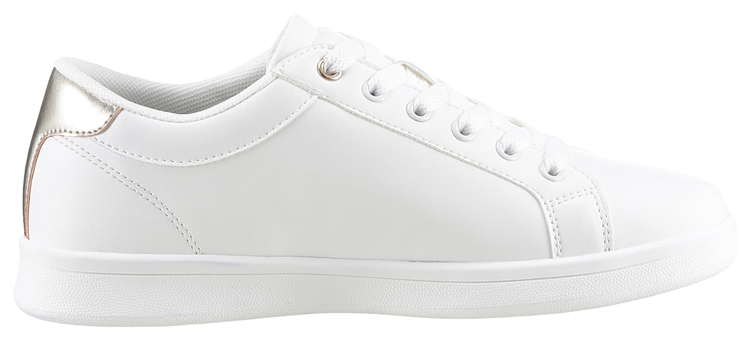 Aniston SHOES Sneaker, Schnürschuh, Freizeitschuh mit Metallic-Akzent - NEUE KOLLEKTION