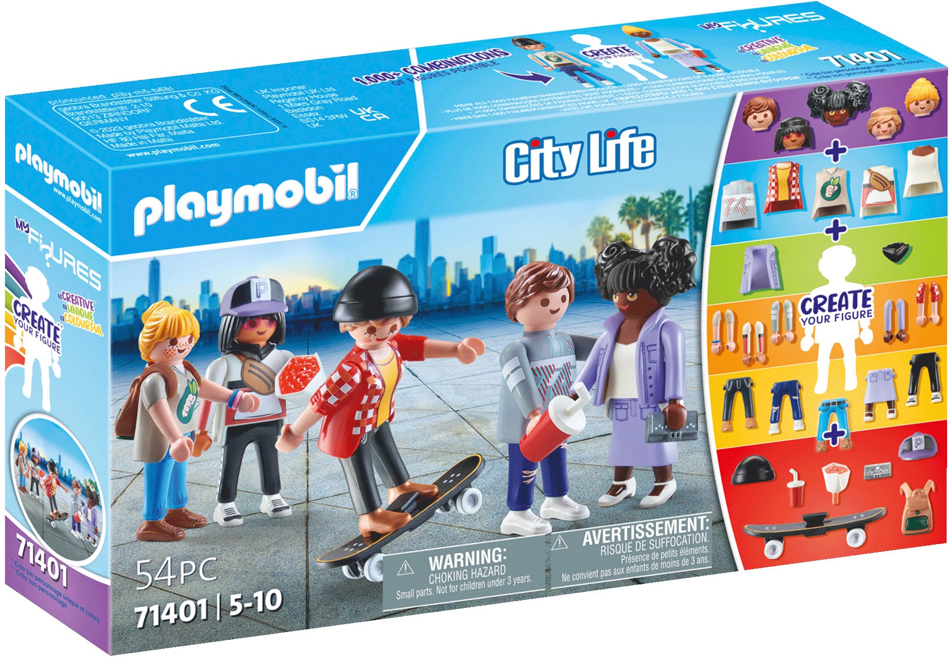 Konstruktions-Spielset »City Life, Fashion (71401), My Figures«, (54 St.)