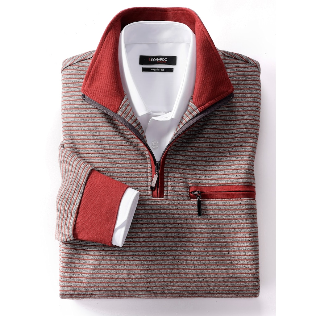Marco Donati Poloshirt »Langarm-Shirt«, (1 tlg.)