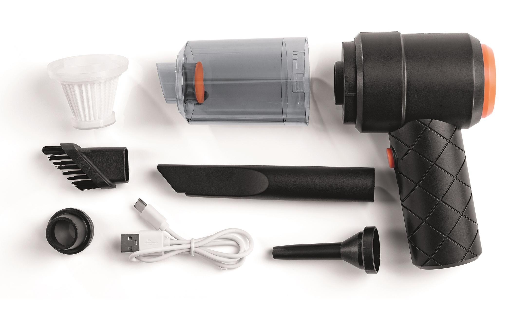CLEANmaxx Akku-Handstaubsauger »Orange/Schwarz«