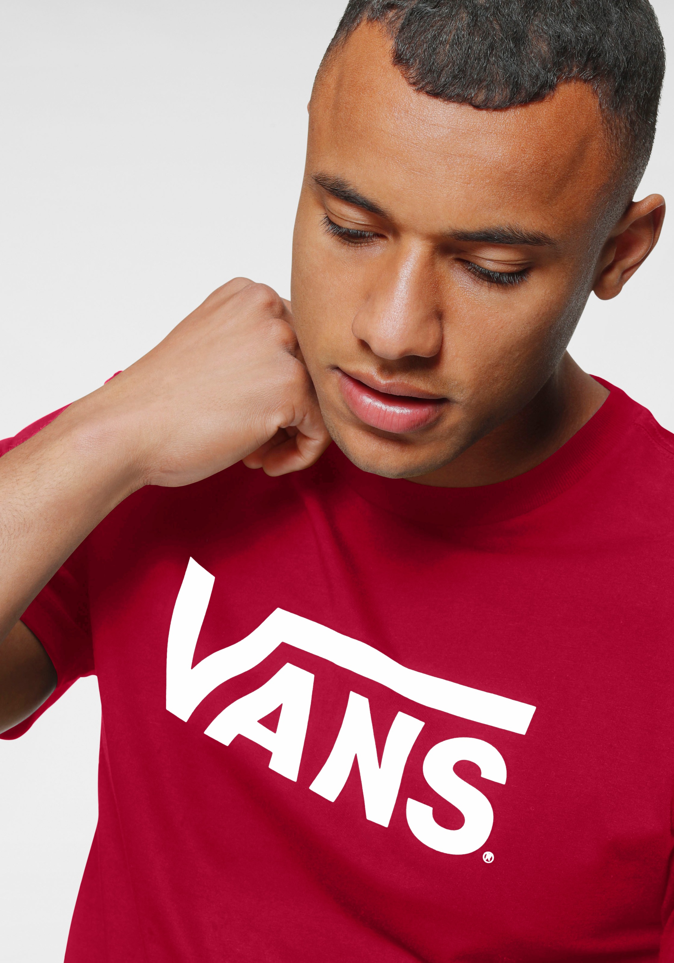 Vans T-Shirt »VANS CLASSIC SS TEE« Kurzarm, mit Rundhalsausschnitt, aus Baumwolle