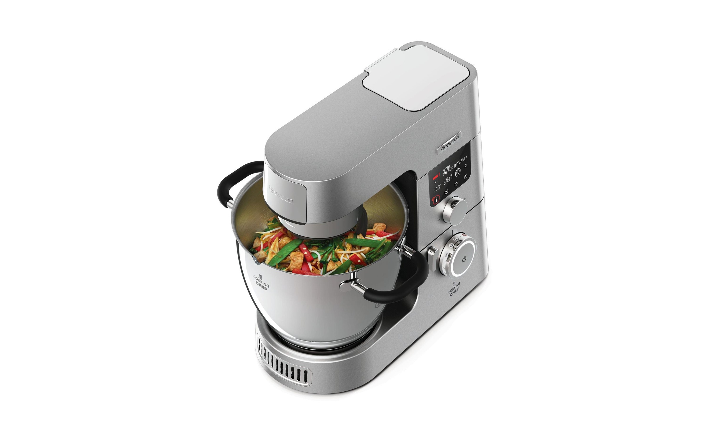 Kenwood Küchenmaschine mit Kochfunktion »Cooking Chef Gourmet, Silberfarben«