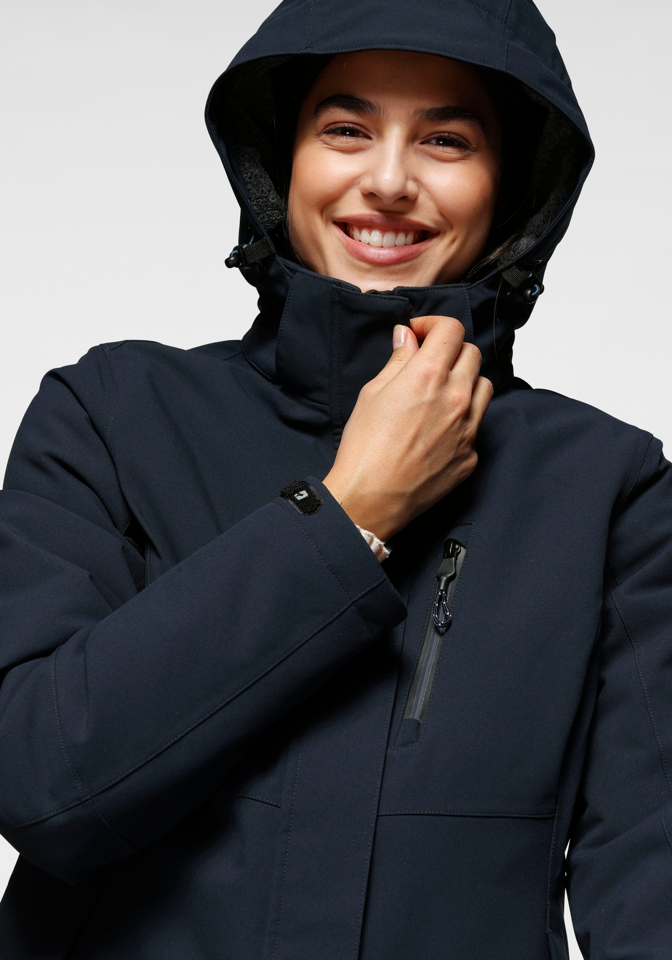 Killtec Funktionsjacke »KOW 140 WMN JCKT«, mit Kapuze, Wasserdicht & Winddicht & Atmungsaktiv