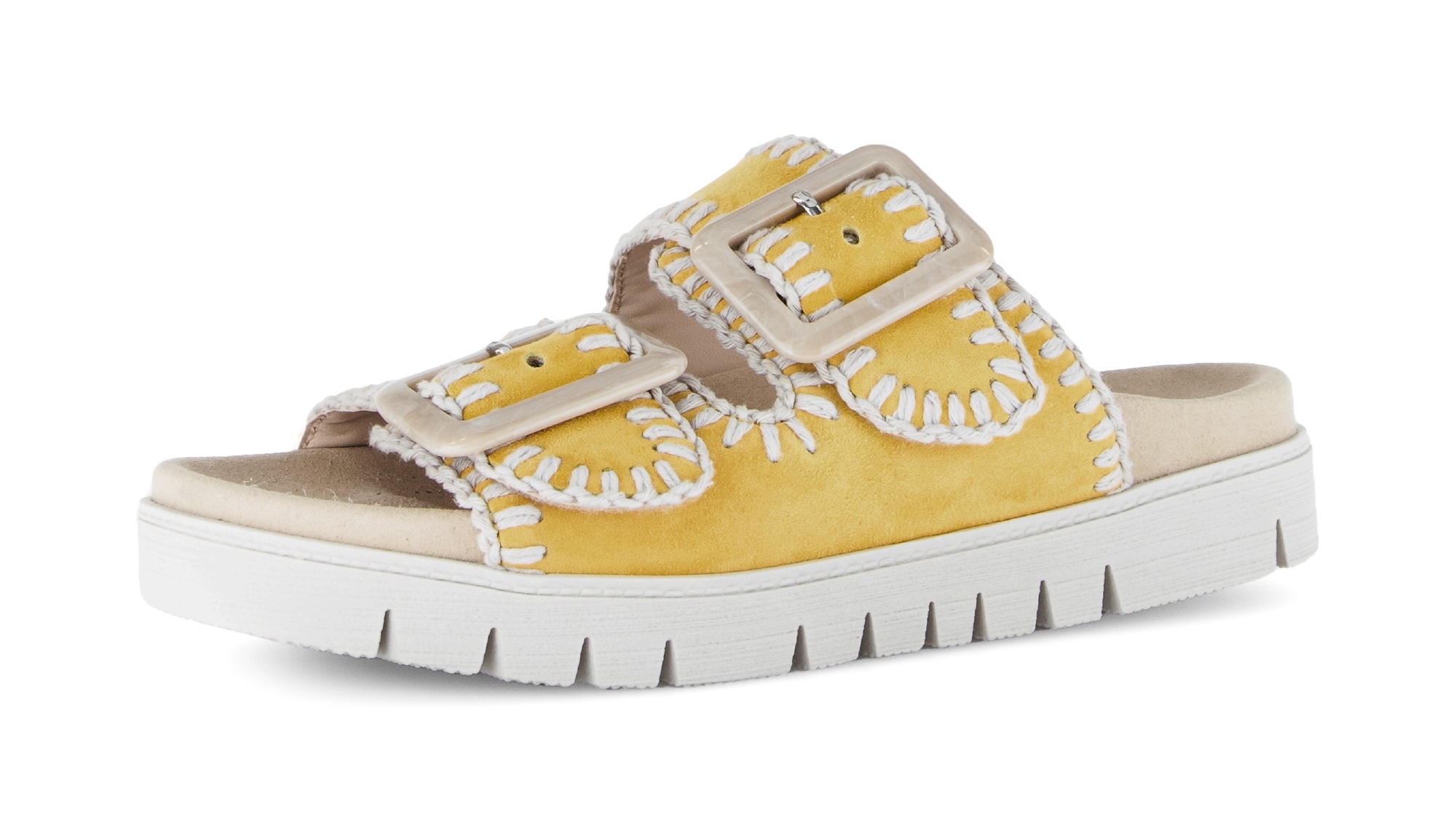 Gabor Pantolette  , Sommmerschuh, Schlüpfschuh mit Plateauabsatz
