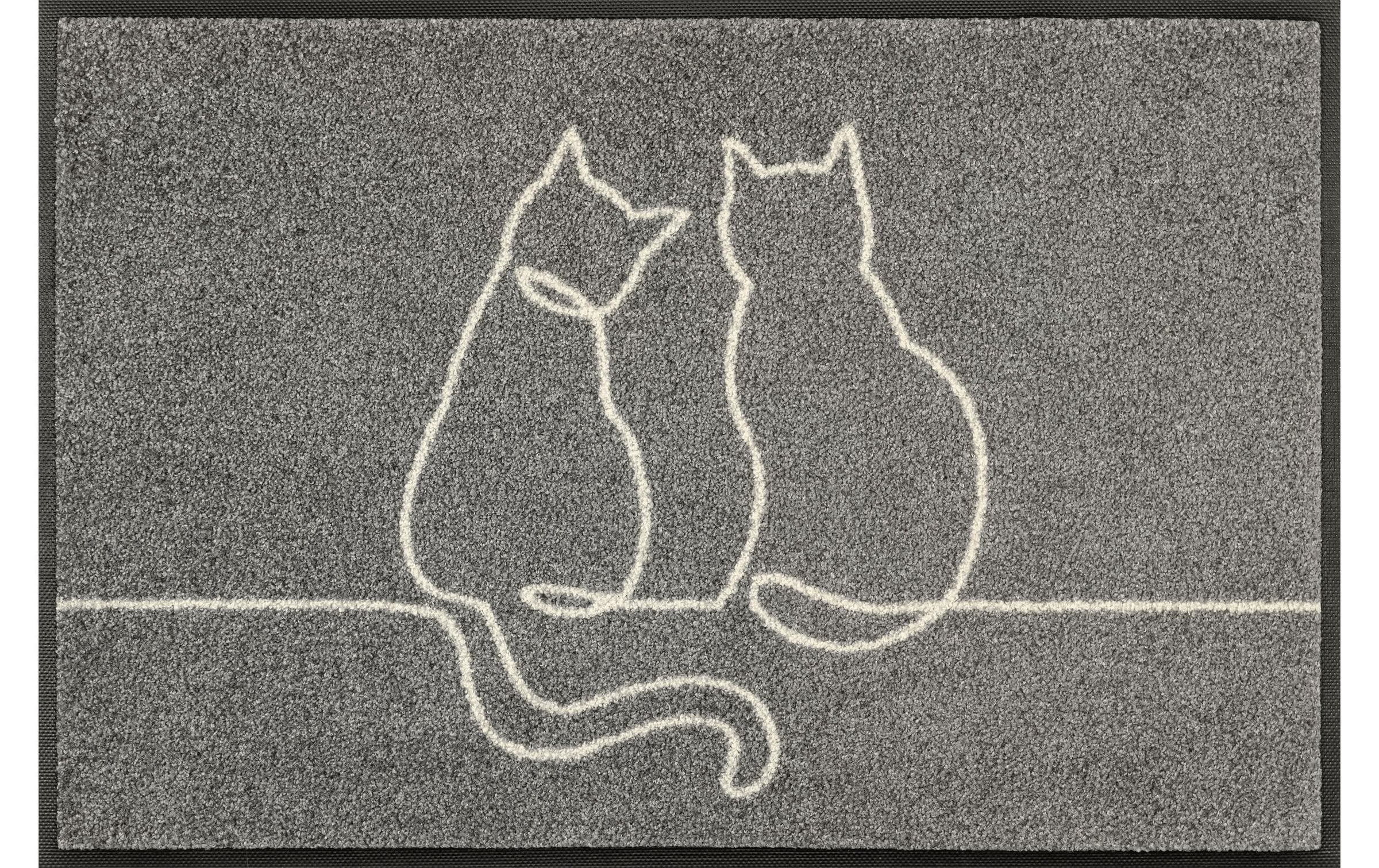 Image of wash+dry by Kleen-Tex Fussmatte "Lovetails 50 cm x 75 cm"