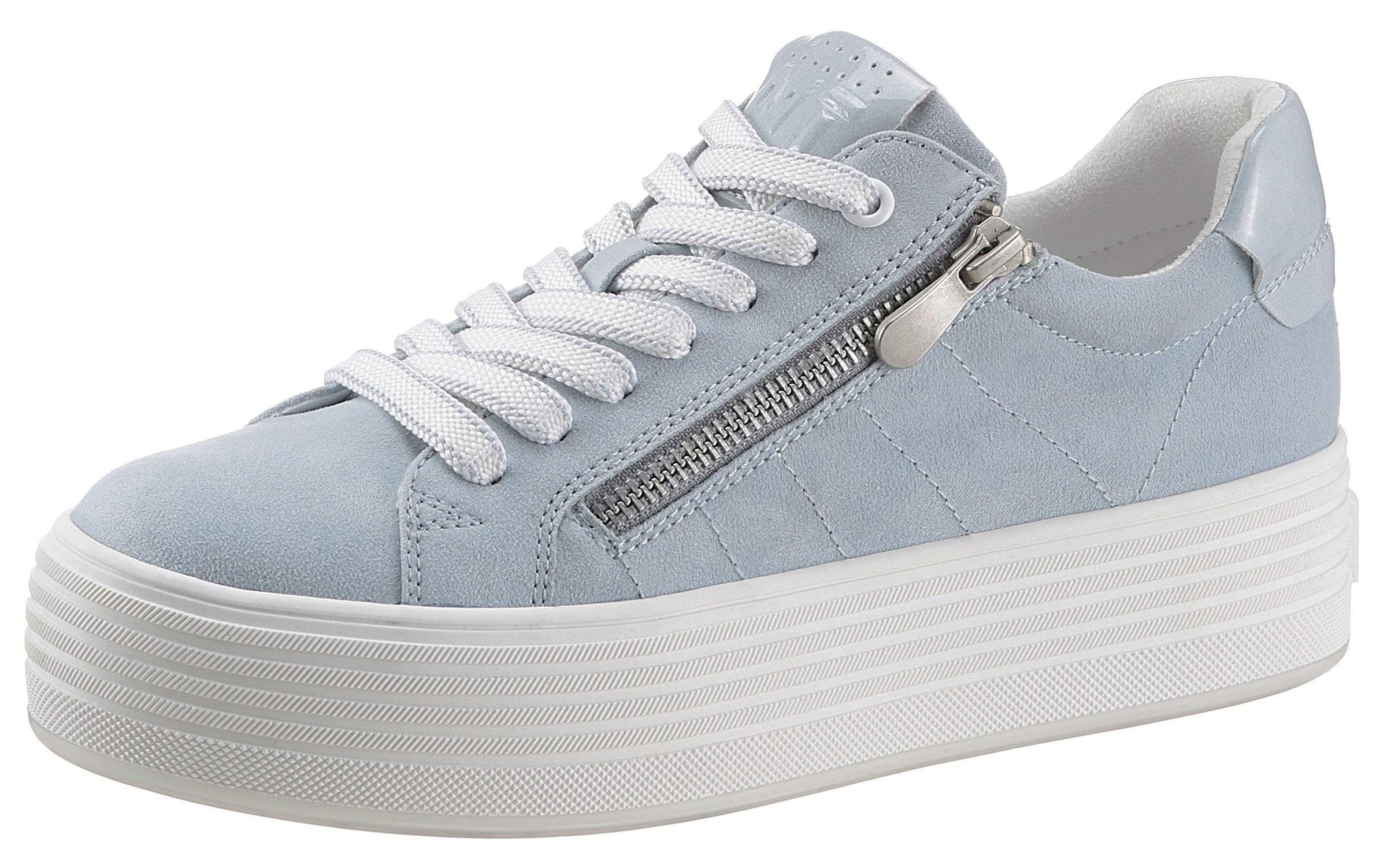 Image of MARCO TOZZI Plateausneaker, mit stylischem Druck auf der Laufsohle bei Ackermann Versand Schweiz