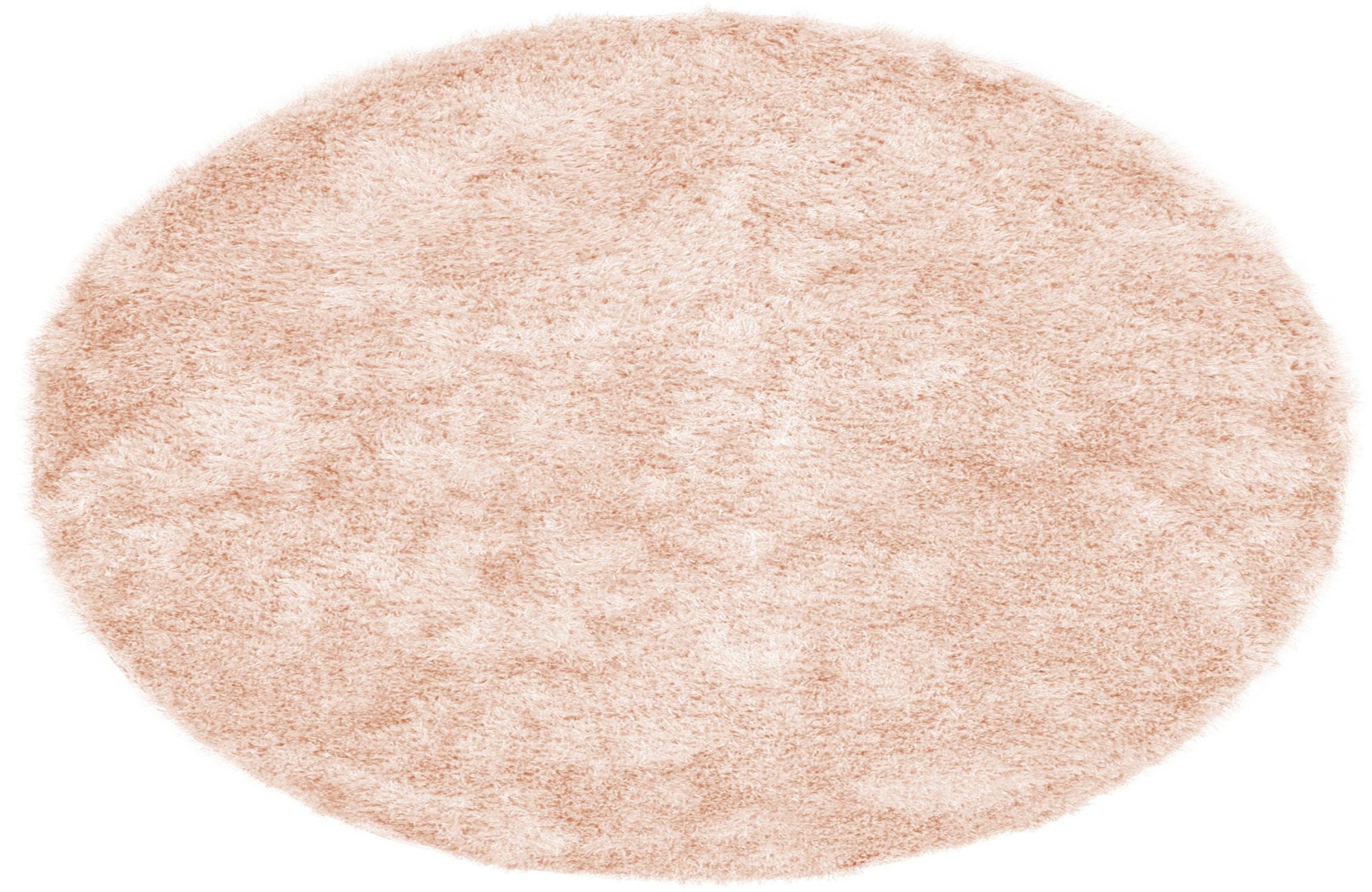 Bruno Banani Hochflor-Teppich »Alga«, rund, 40 mm Höhe, Uni-Farben, besonders weich und kuschelig