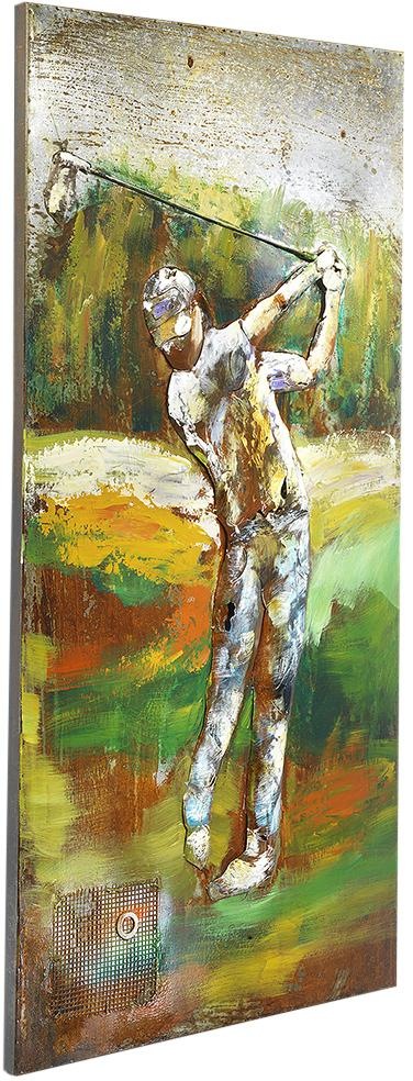 Image of locker Metallbild »3D GOLFER« bei Ackermann Versand Schweiz