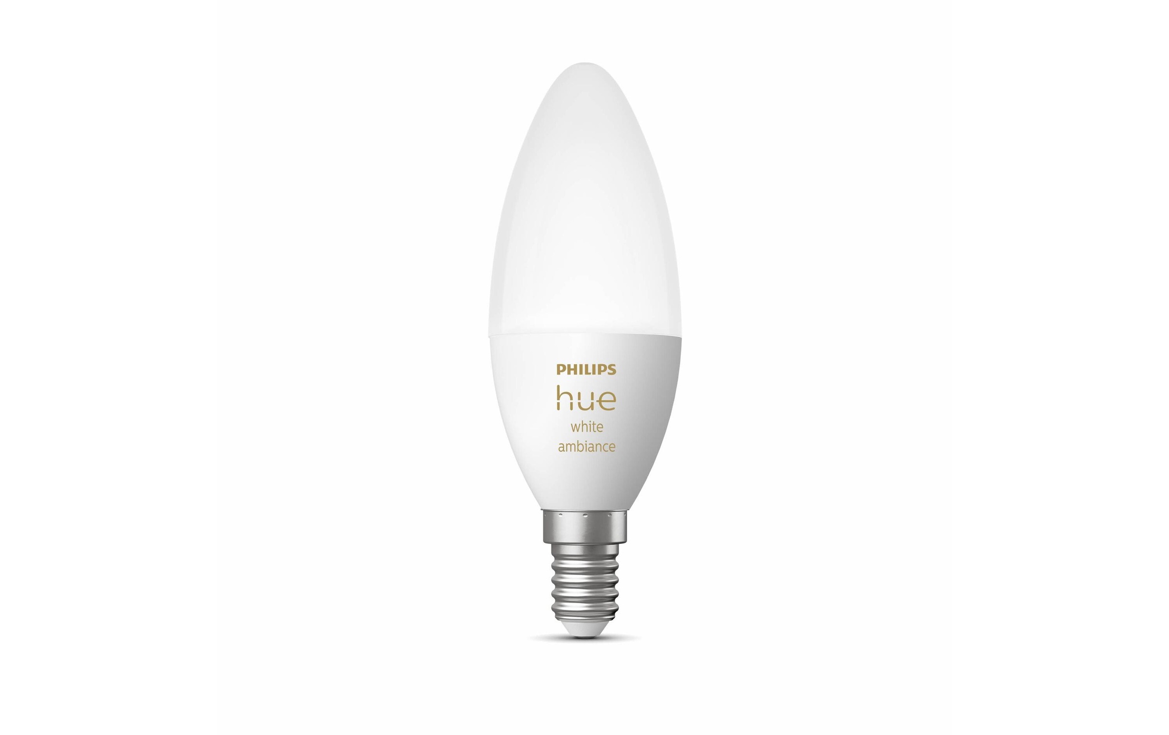 Philips Hue Spezialleuchtmittel »White Ambian«, E14, Neutralweiss-Tageslichtweiss-Kaltweiss-Warmweiss