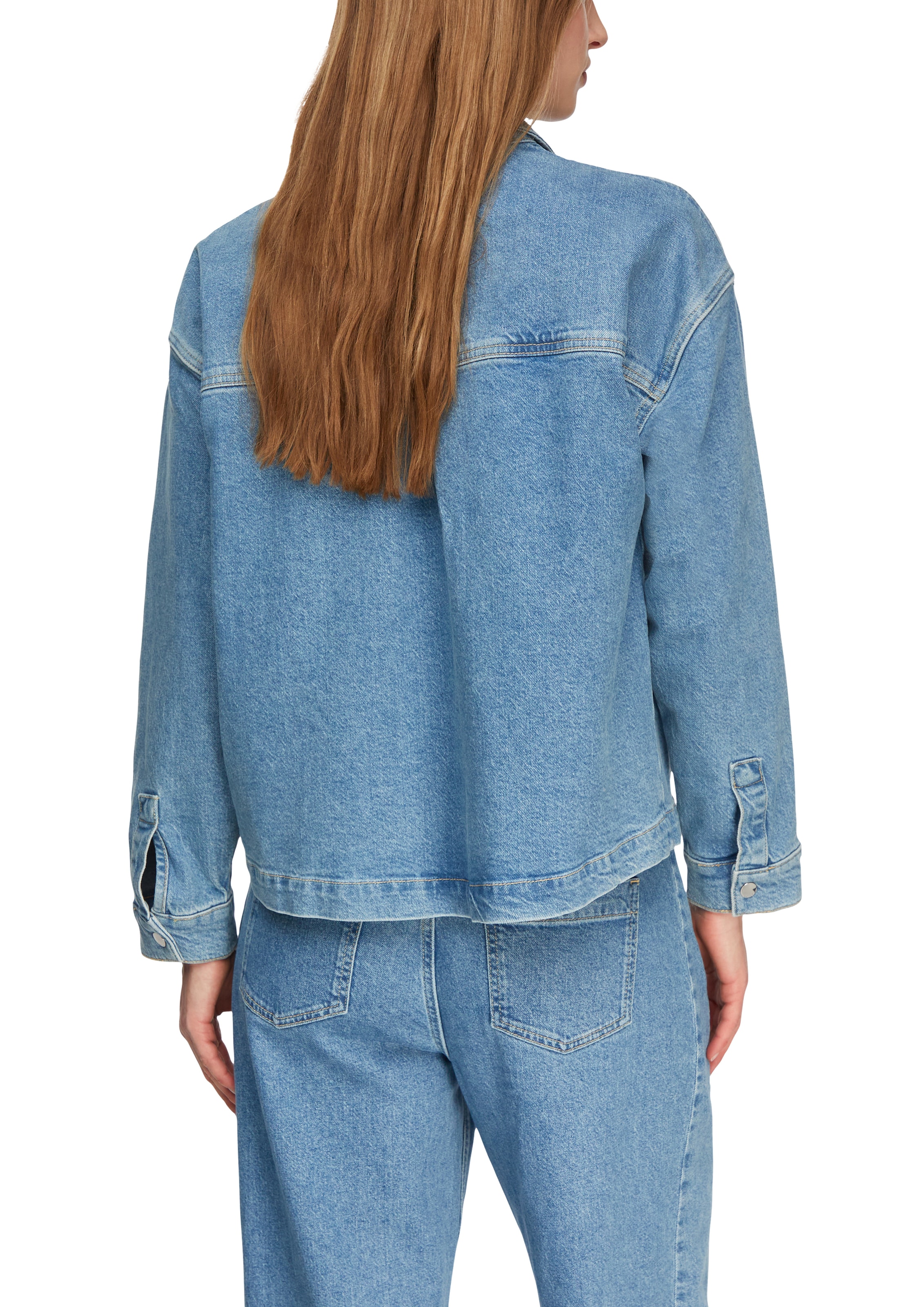 Comma Jeansjacke mit Taschen