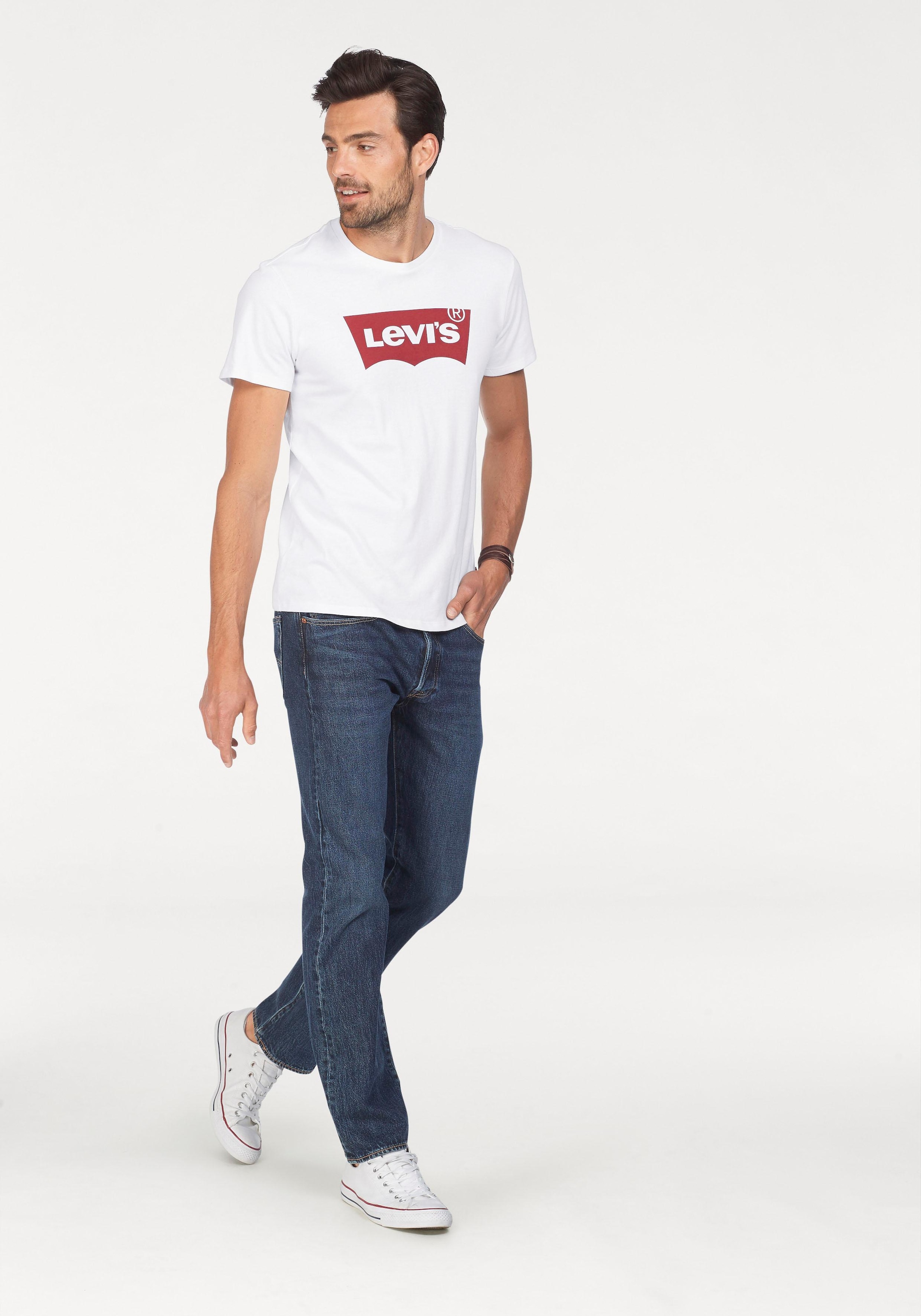 Levi's® T-Shirt »Batwing Logo Tee«, mit Logo-Front-Print