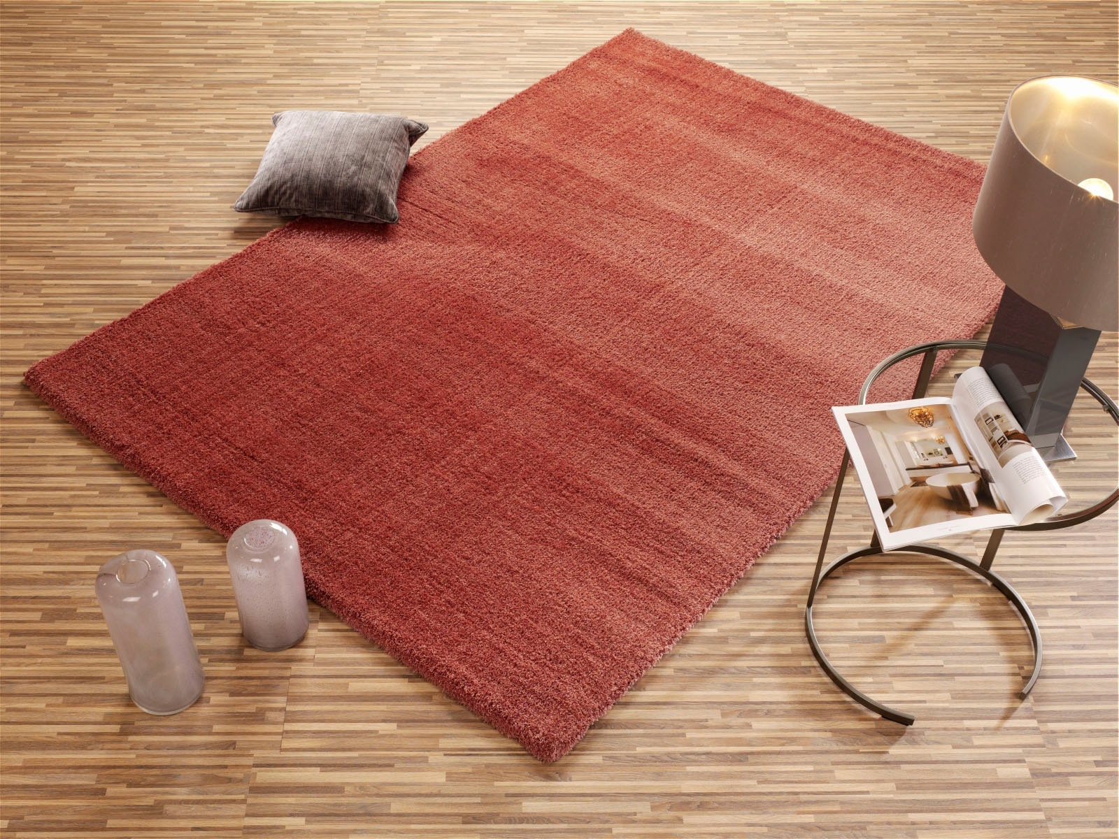 Image of OCI DIE TEPPICHMARKE Hochflor-Teppich "Soft Dream, auch als Läufer erhältlich" rechteckig 30 mm Höhe weich durch Microfaser, Shaggy, Langflor, Wohnzimmer