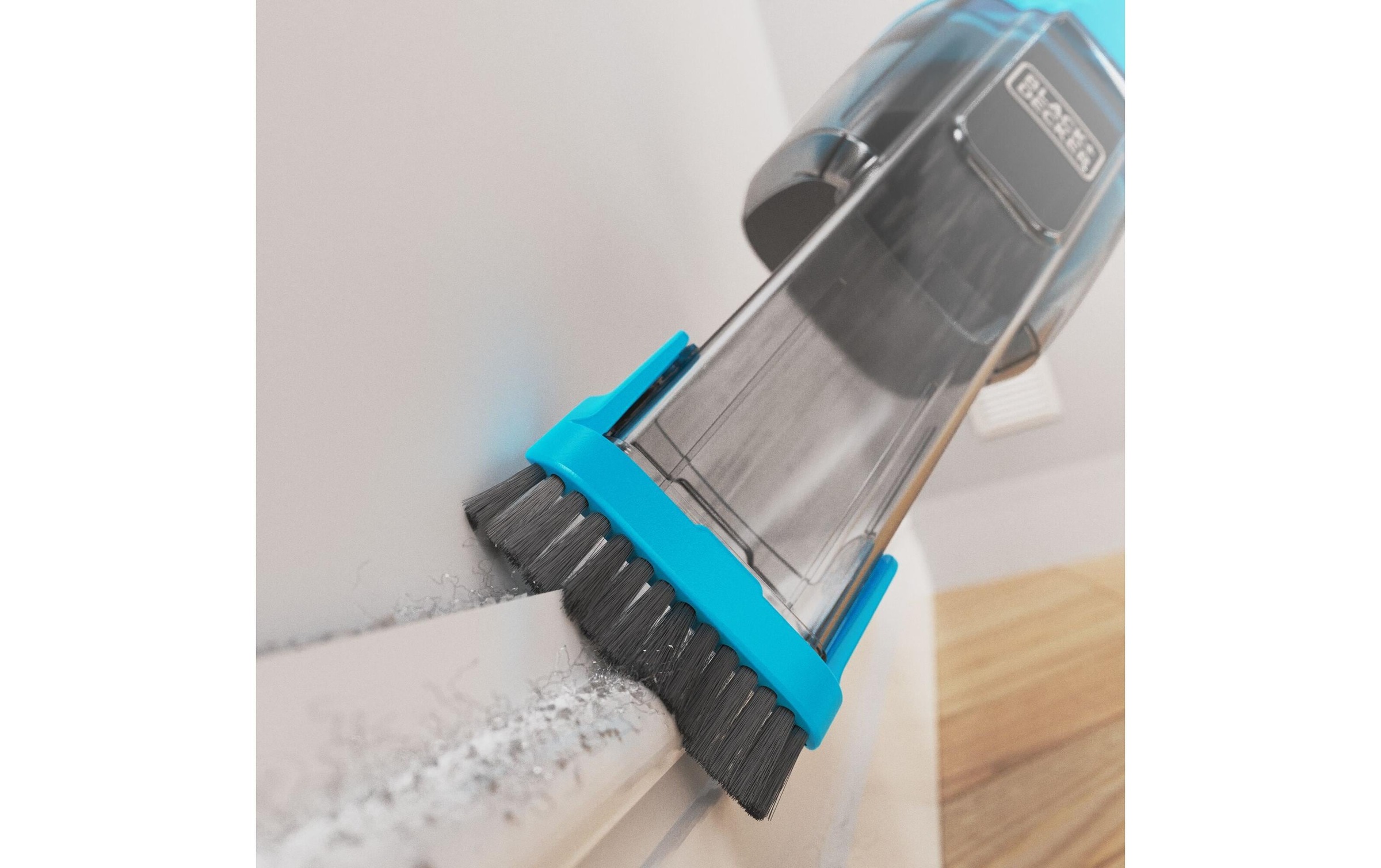 Akku-Handstaubsauger »BLACK+DECKER NVD215J-QW Hellblau/Schwarz«