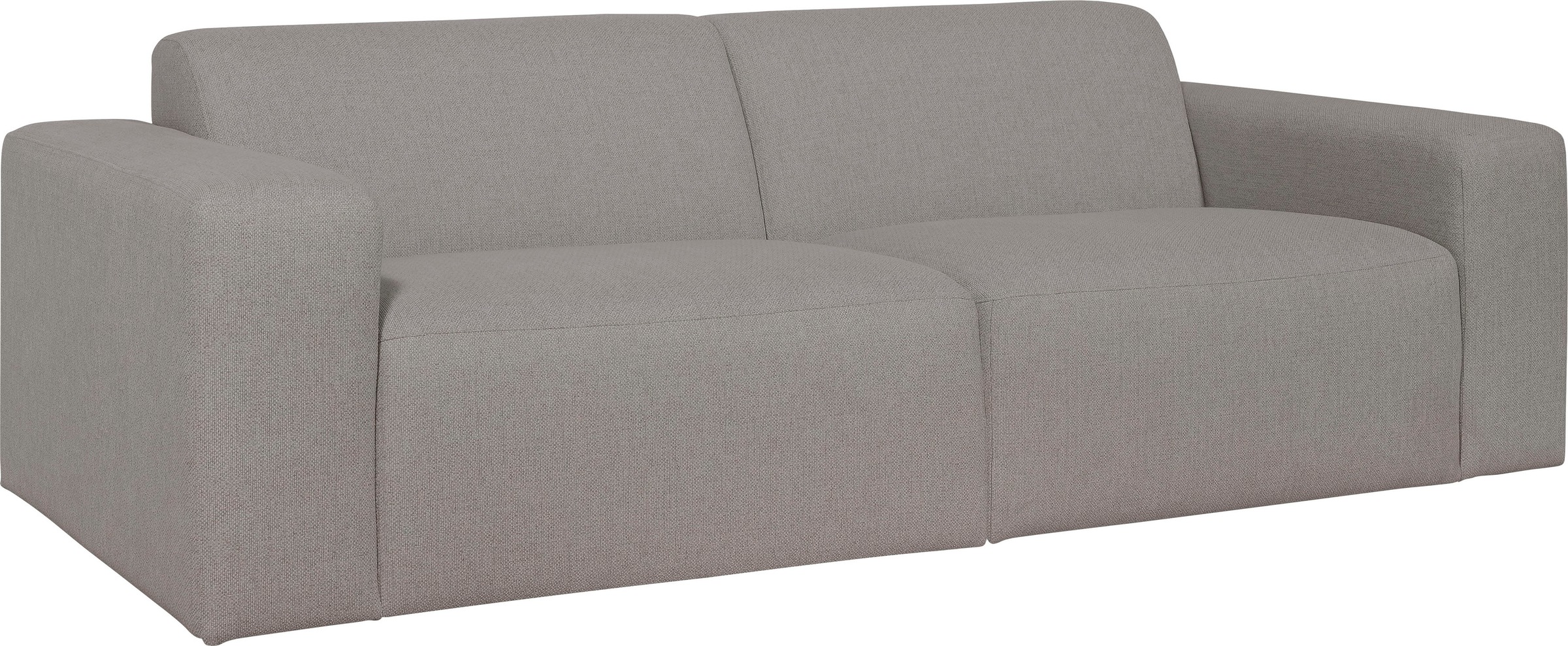 INOSIGN 3-Sitzer »Koa, 228 cm, Modulsofa in Webstoff, Cord, Struktur«, Designsofa, weicher Lounge-Sitzkomfort, Welleunterfederung, bodentief