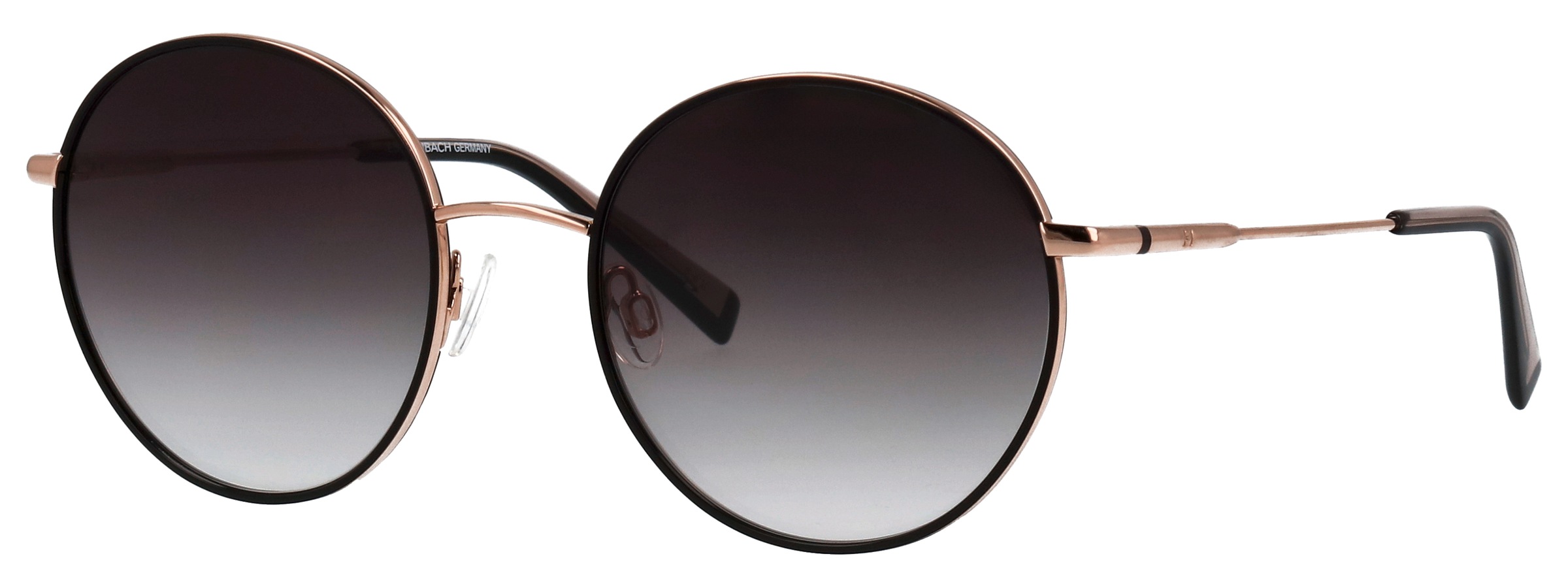 Image of HUMPHREY´S eyewear Sonnenbrille "Modell 585357" Form Rundo, Logoschriftzug auf Bügel, Kombifassung