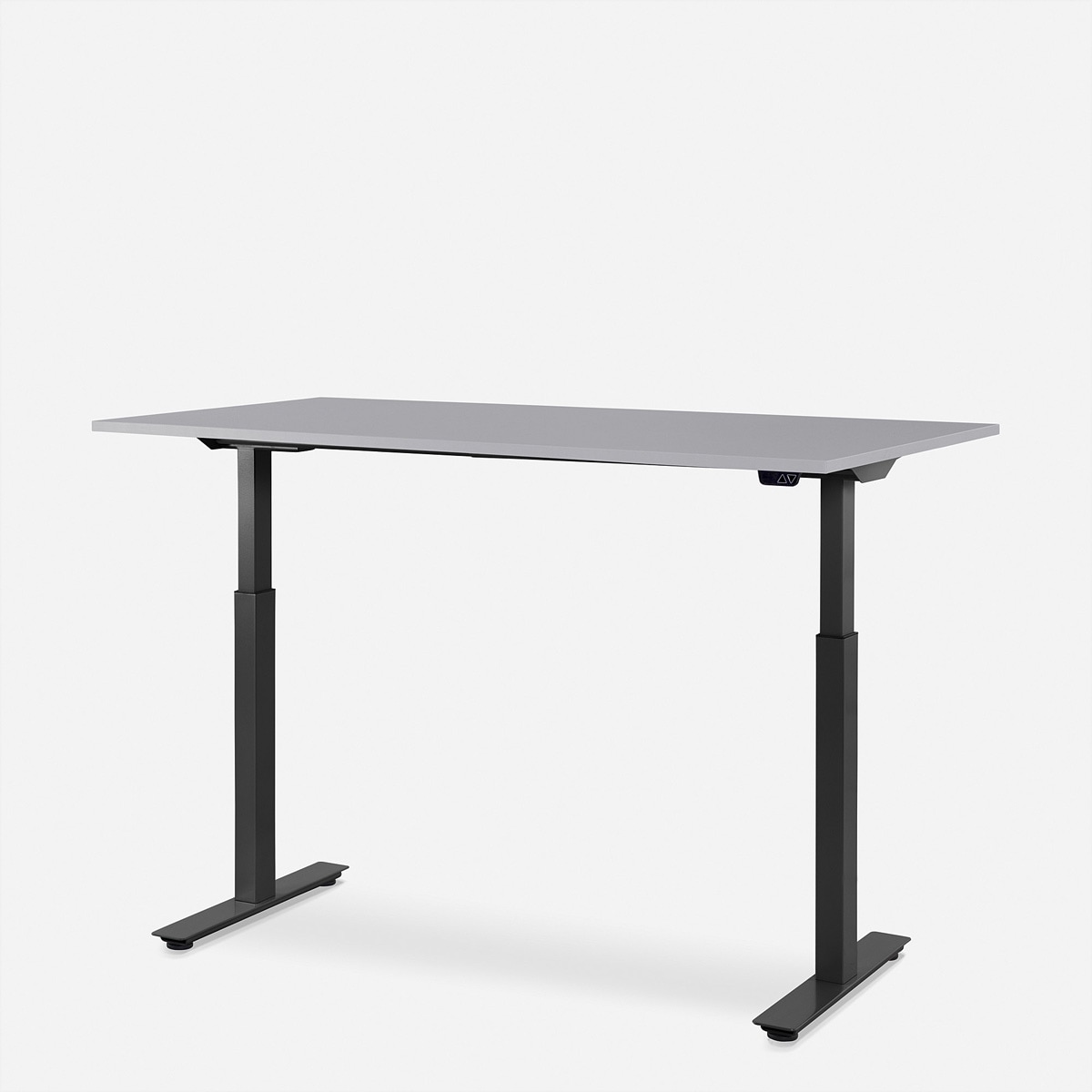 Schreibtische »WRK21 Schreibtisch Smart 160 x 80 cm, Höhenverstellbar, Grau Uni /...