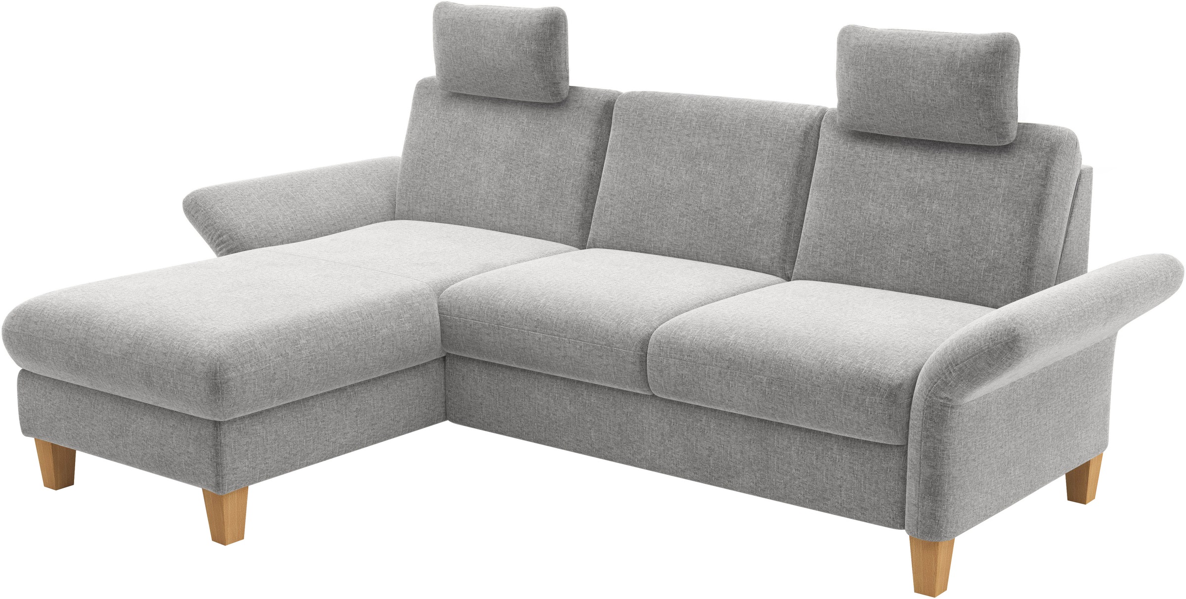 Home affaire Ecksofa »Rochelle, L-Form«, wahlweise mit Armteilverstellung, Bettfunktion und Bettkasten
