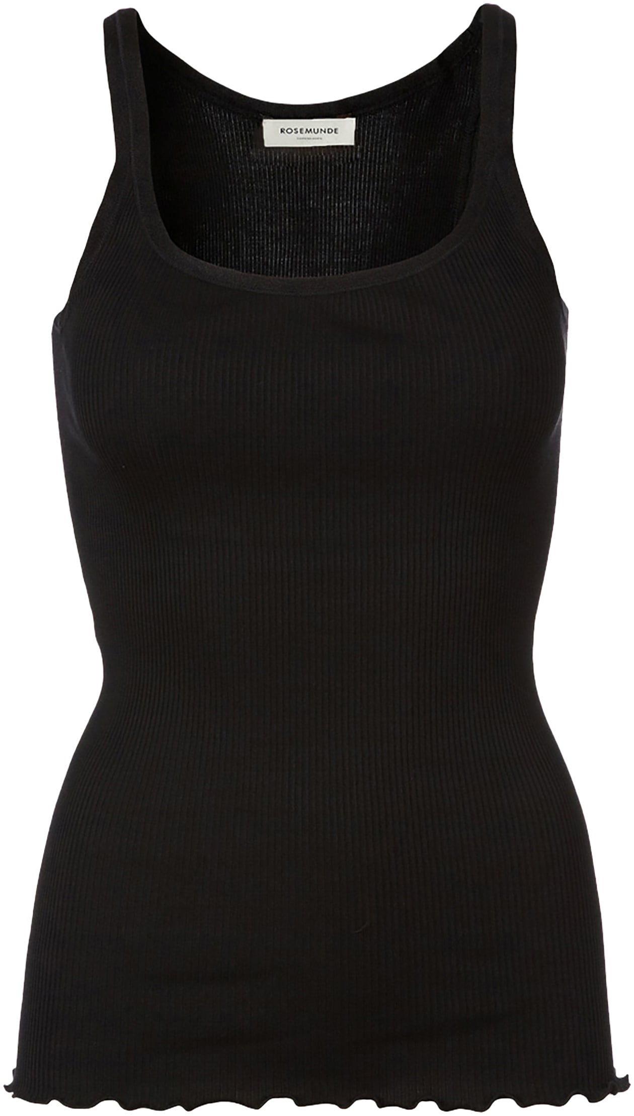 Image of rosemunde Shirttop "Babette Silk Top mit Seide" ohne Ärmel, Rundhalsausschnitt, basic, Seidenmix