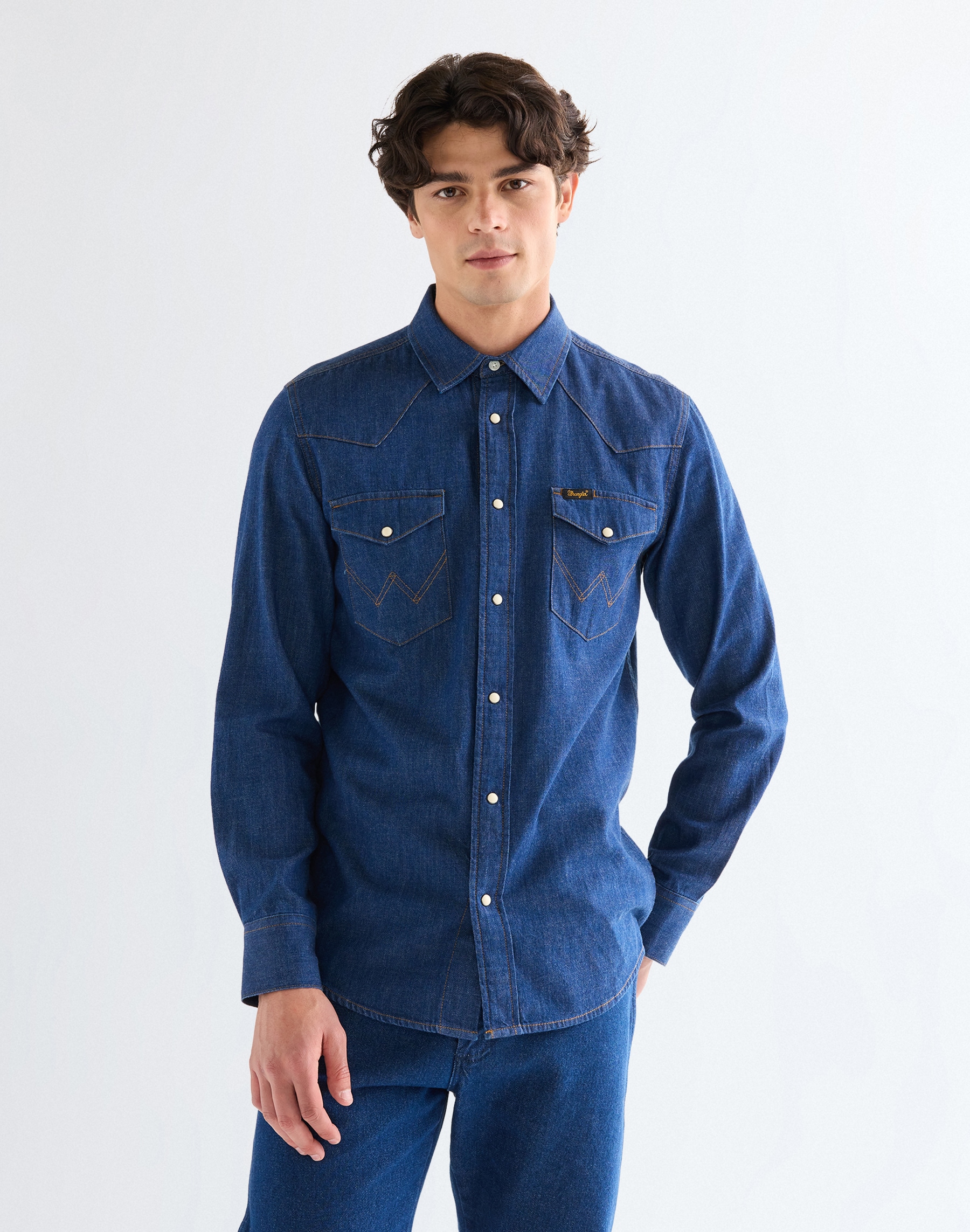 Image of Wrangler Langarmhemd "WESTERN SHIRT"