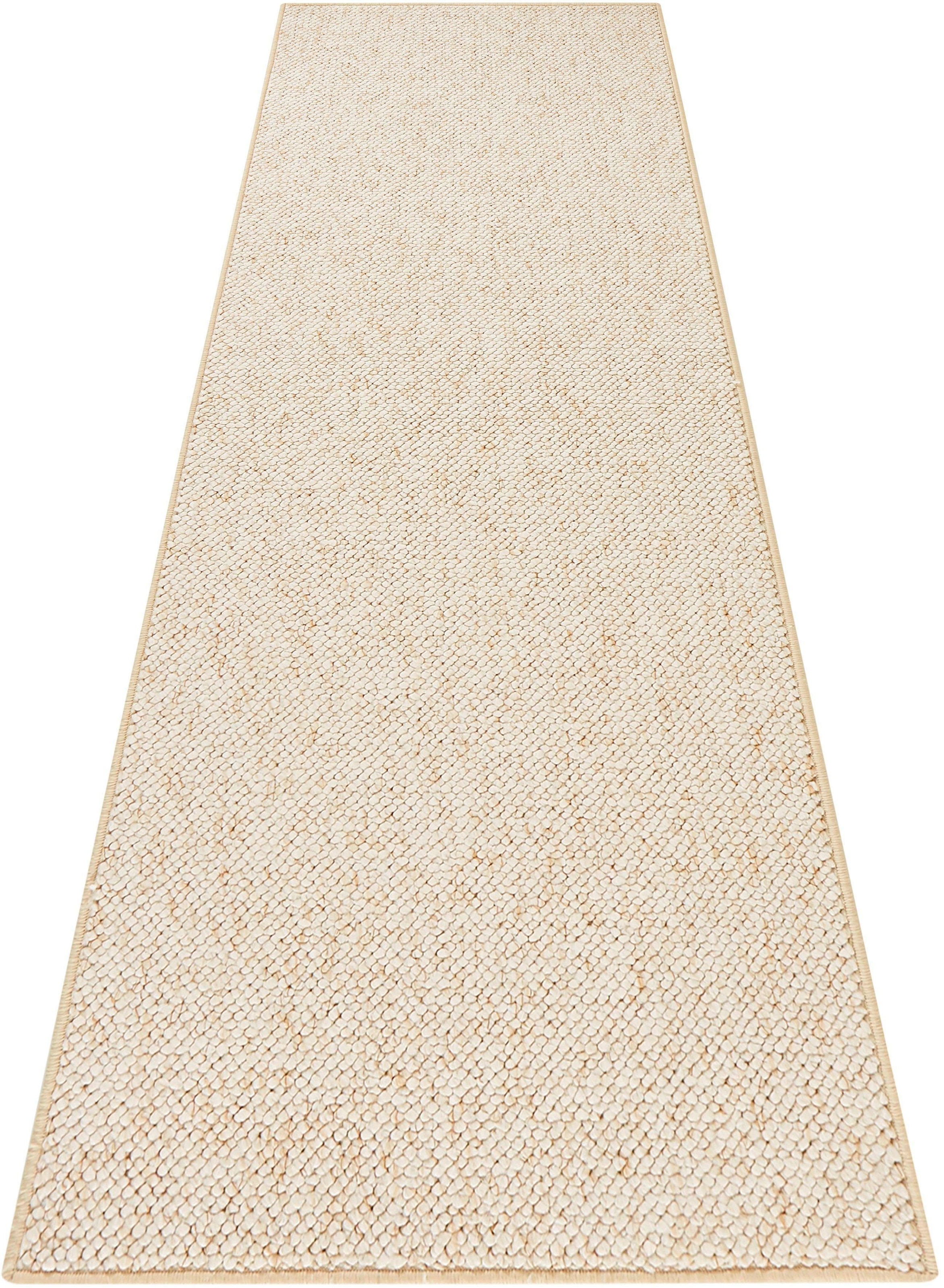 HANSE Home Teppich »Wolly 2«, rechteckig, 12 mm Höhe, Flachgewebe, Läufer, Skandi, Woll-Optik, Esszimmer, Wohnzimmer, Flur