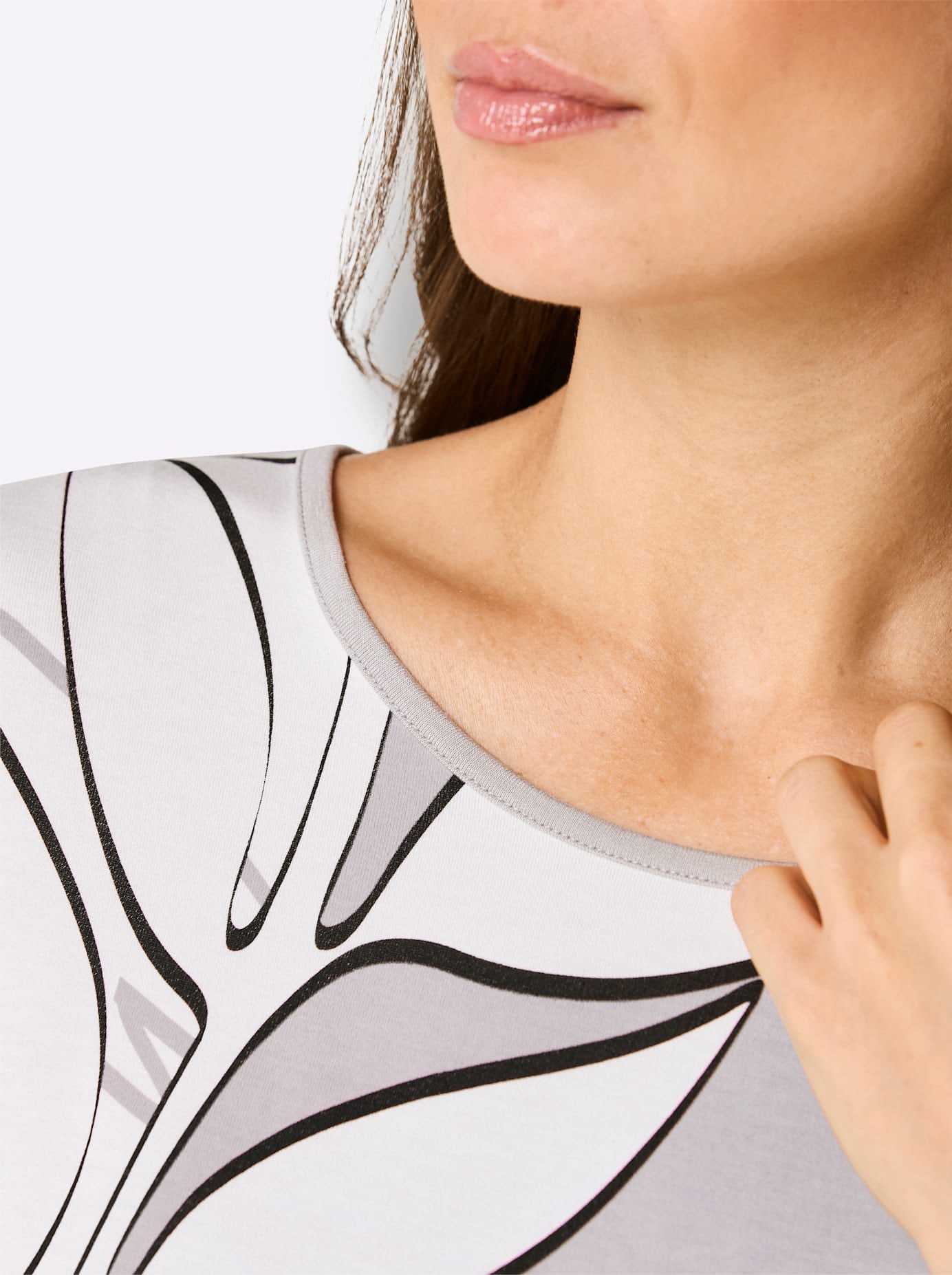 CREATION L PREMIUM T-shirt imprimé »Modal-Shirt«, 1 pièces