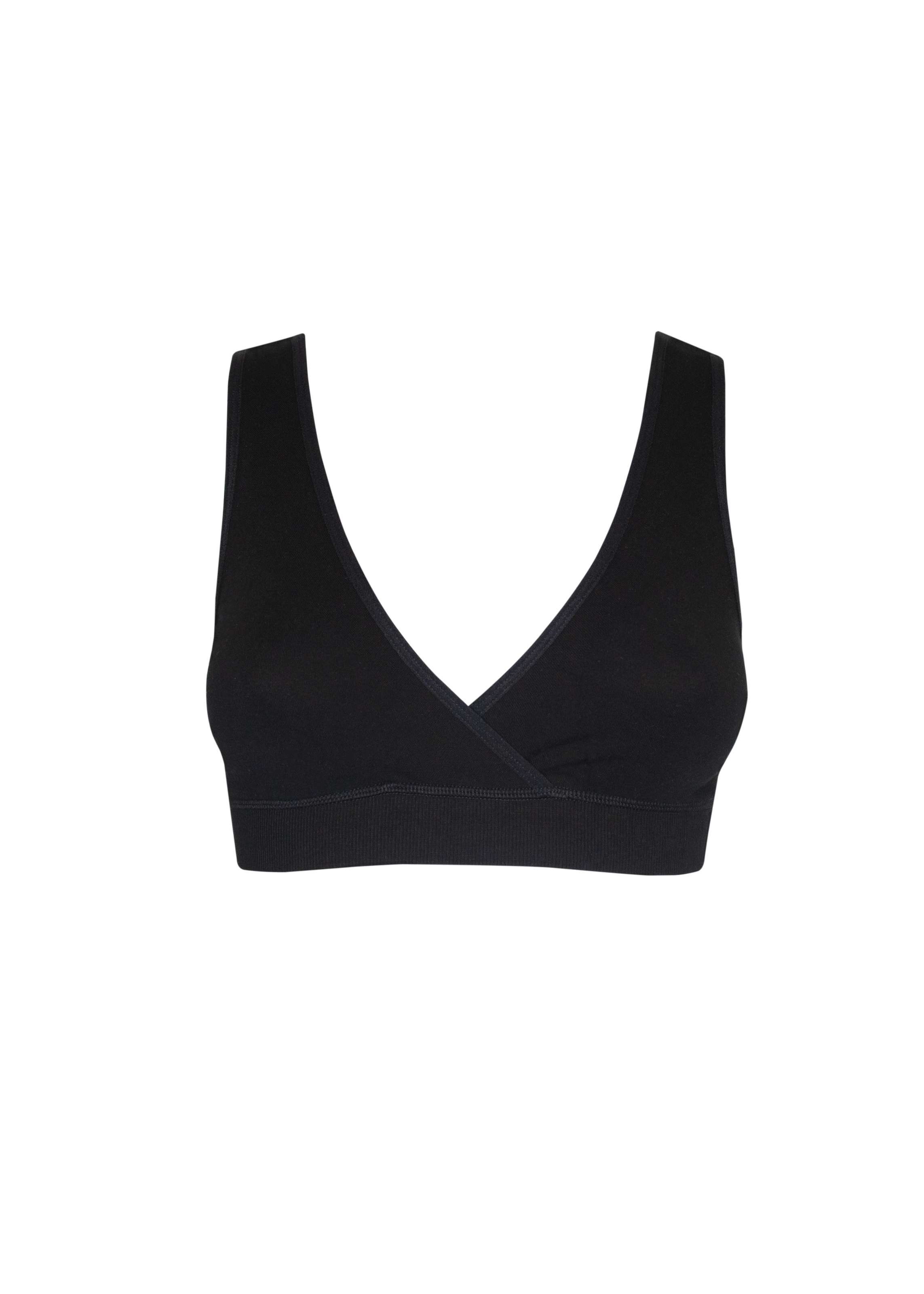 MAGIC Bodyfashion Bügelloser BH mit tiefem V-Ausschnitt, breite Träger