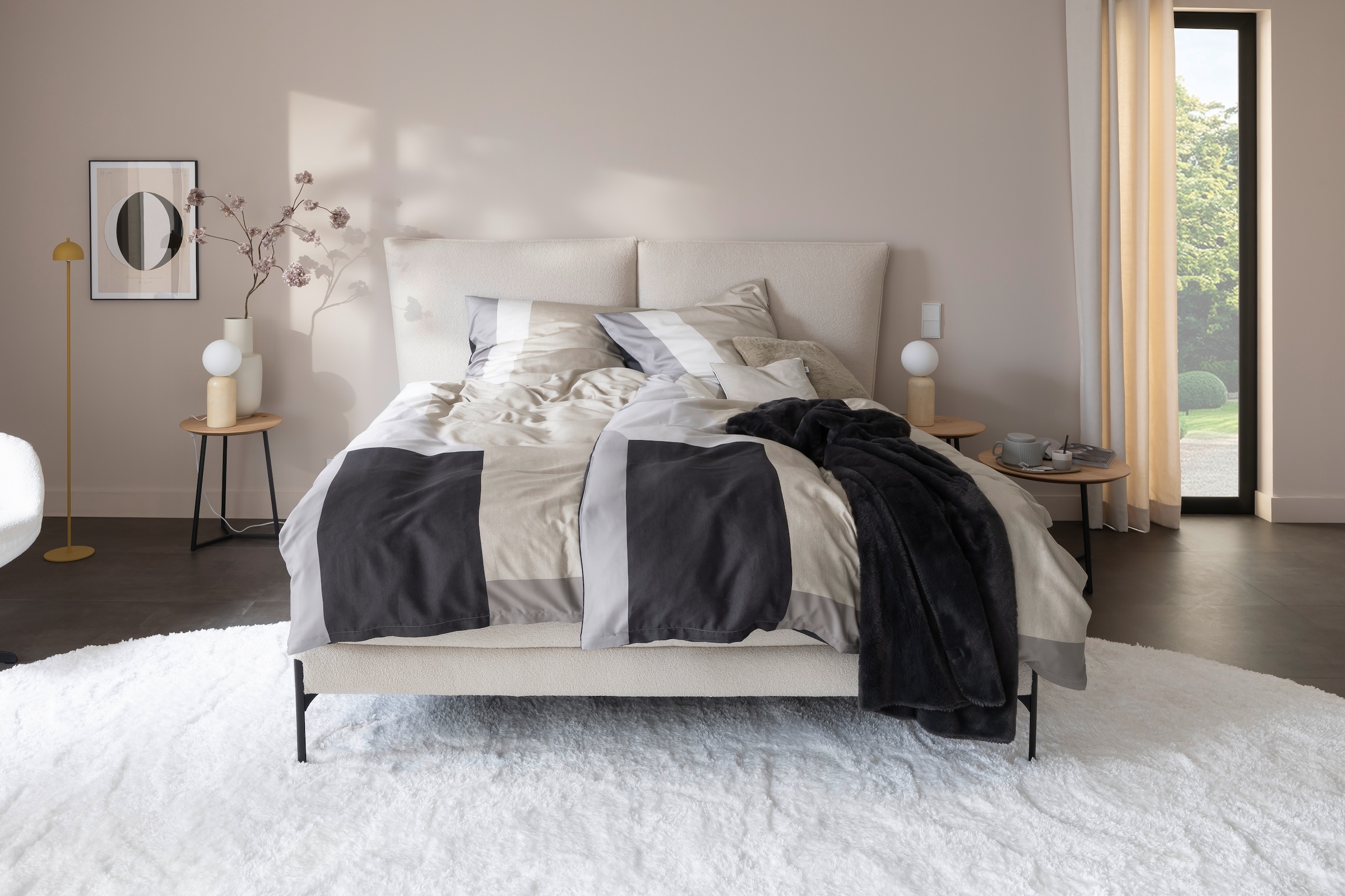 Image of SCHÖNER WOHNEN-Kollektion Wendebettwäsche "Jolie" aus 100% Baumwolle