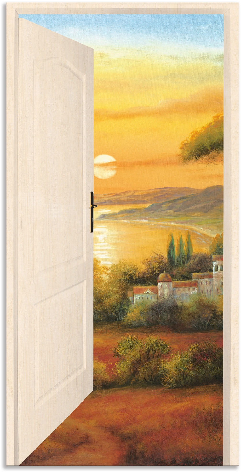 Image of Artland Wandbild »Toskanabucht II«, Bilder von Europa, (1 St.), in vielen Grössen & Produktarten - Alubild / Outdoorbild für den Aussenbereich, Leinwandbild, Poster, Wandaufkleber / Wandtattoo auch für Badezimmer geeignet bei Ackermann Versand Schweiz