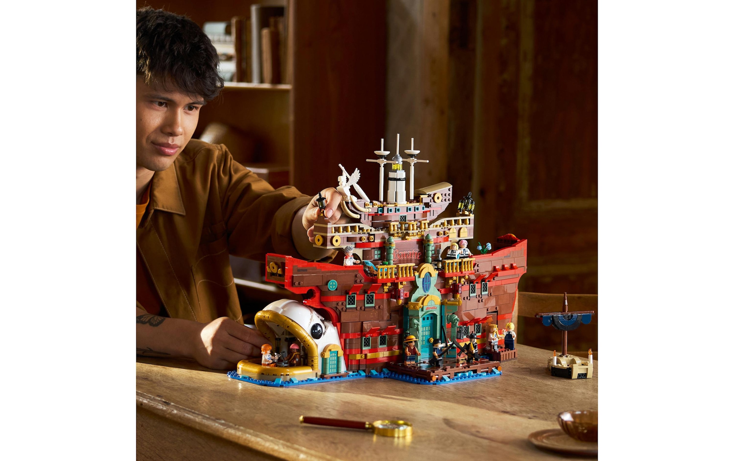 LEGO® Konstruktionsspielsteine »Baratié, das Schwimmende Restaurant 75640«