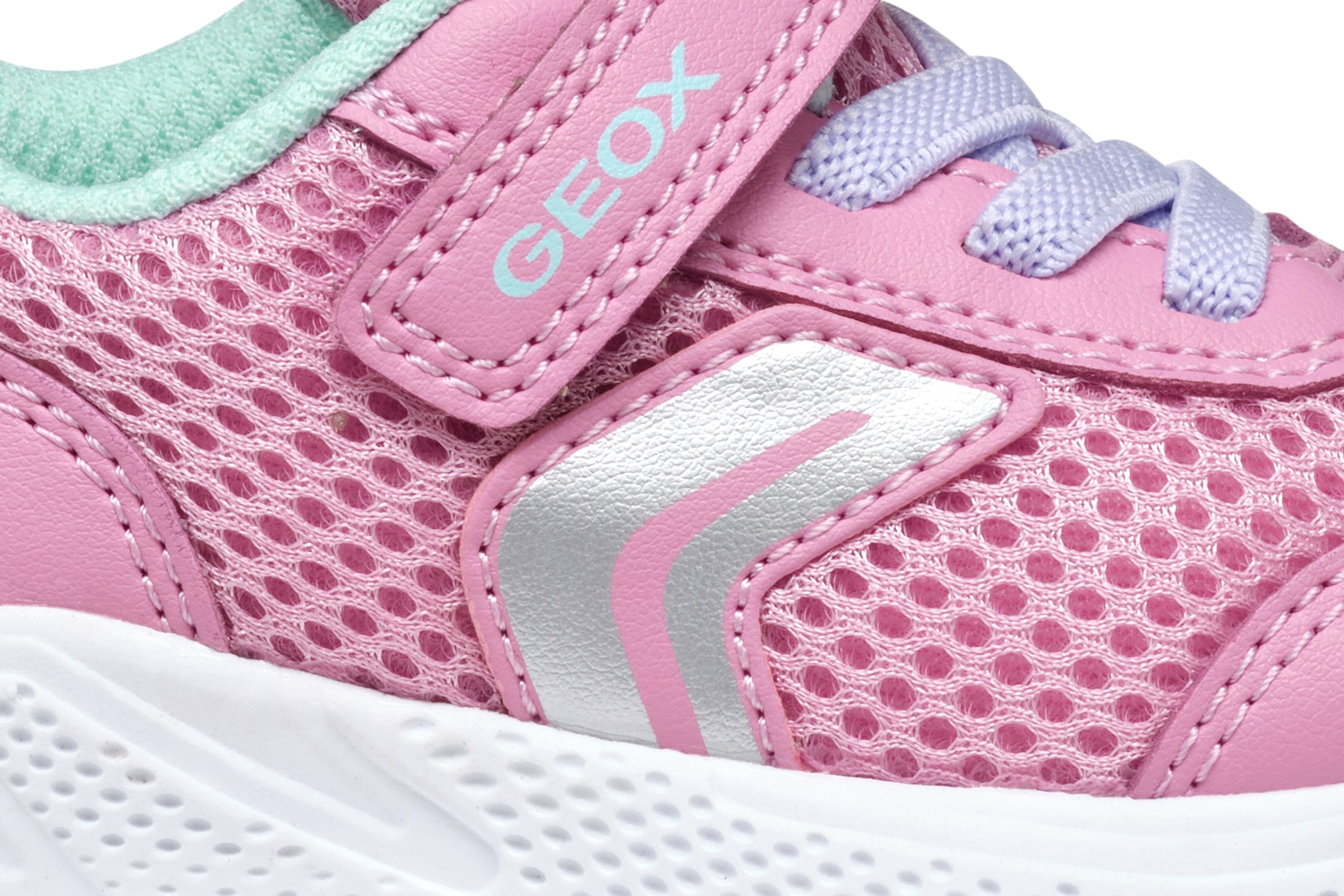 Geox Chaussures de marche »B SPRINTYE GIRL«  chaussure bébé avec lacets élastiques, gabarit de taille à télécharger