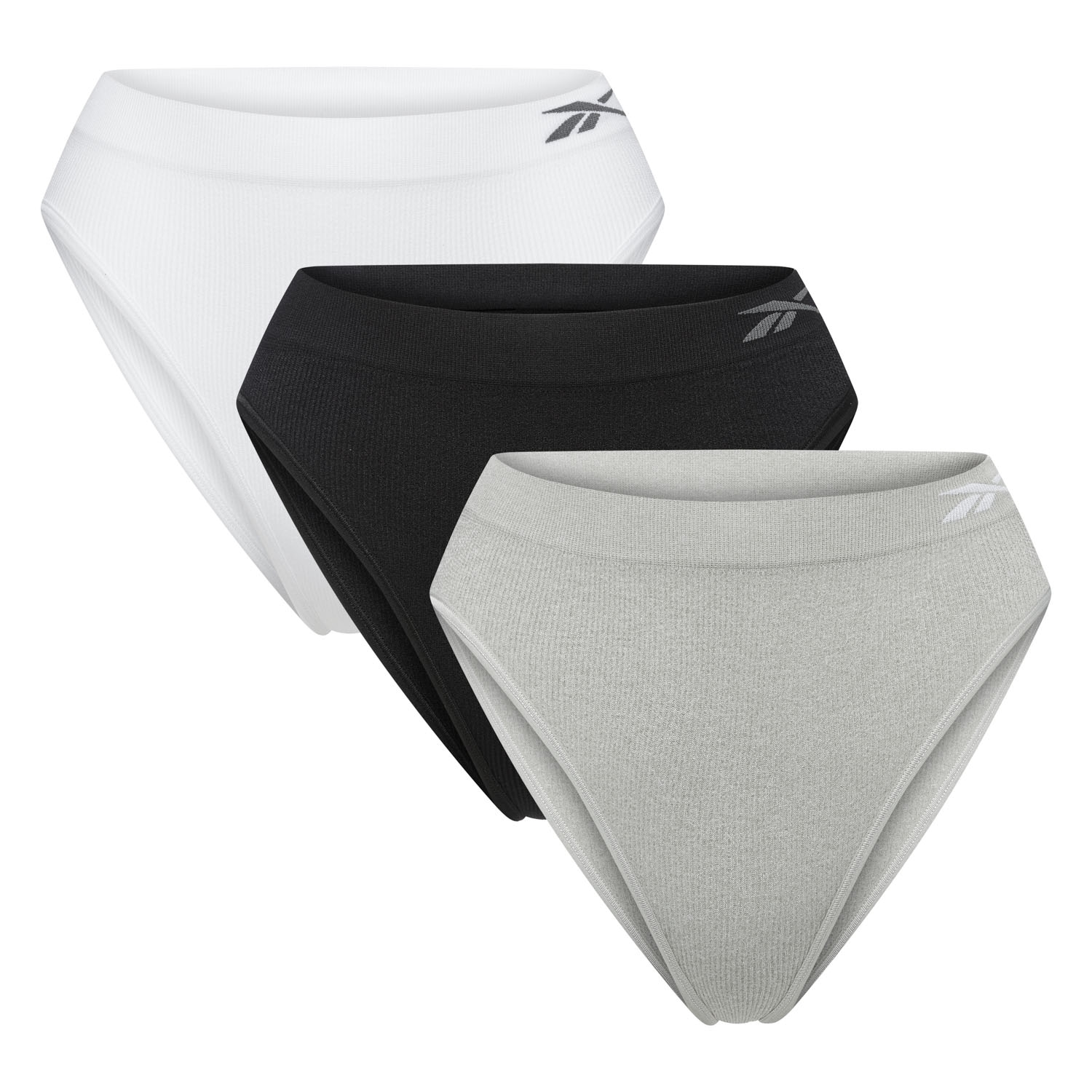 Image of Reebok Slip 3er Pack, ohne störende Nähte, eng, basic, bequem, mit Logo, breiter Bund