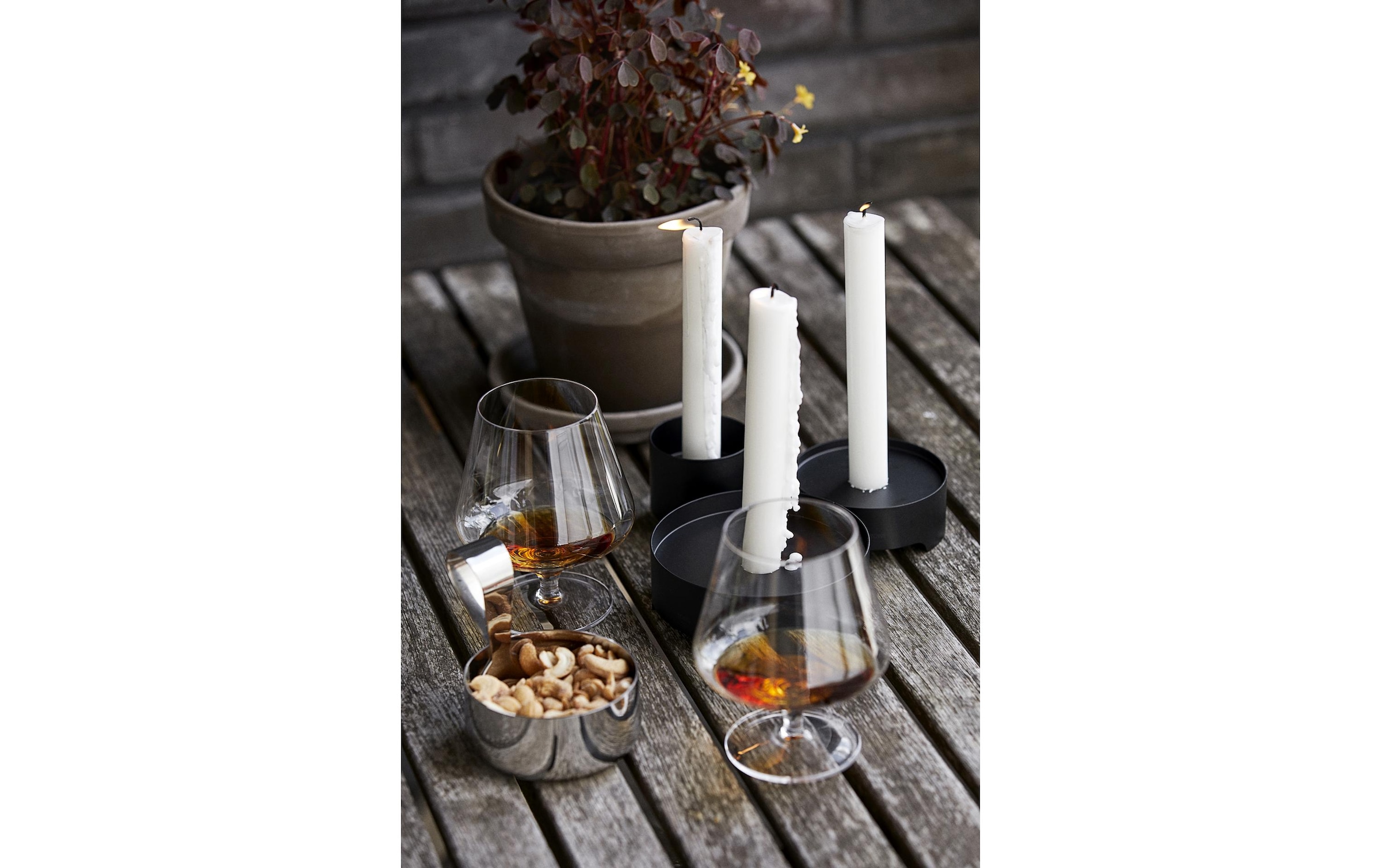 Zone Denmark Cognacglas »Rocks 2er Set 500ml«, (2 tlg.)