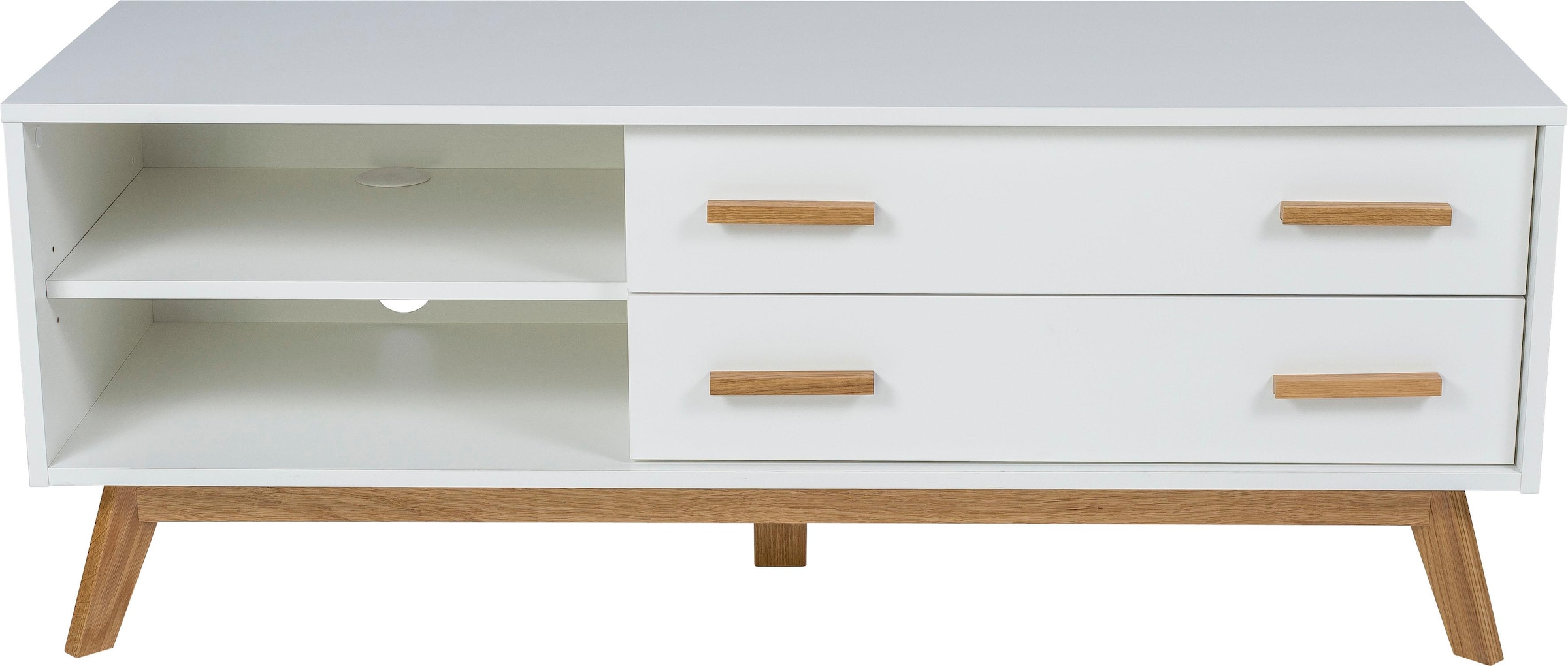 Woodman Lowboard »Tariko« Kommode. Breite 130 cm, im angesagten skandinavischen Look, FSC®