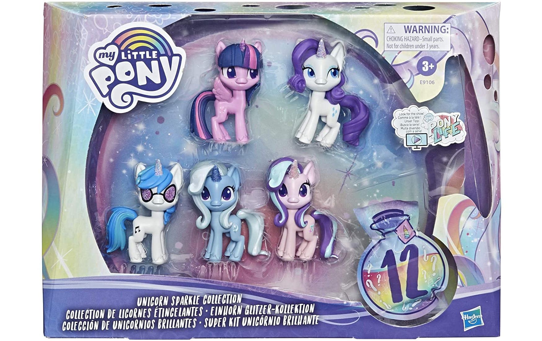 Image of Hasbro Spielfigur »My Little Pony Einhorn Glitzer-Kollektion 5er-Set« bei Ackermann Versand Schweiz