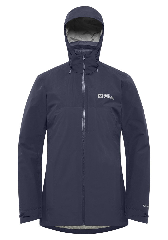 Jack Wolfskin 3-in-1-Funktionsjacke »HUNBERG 3IN1 JKT W«, mit Kapuze