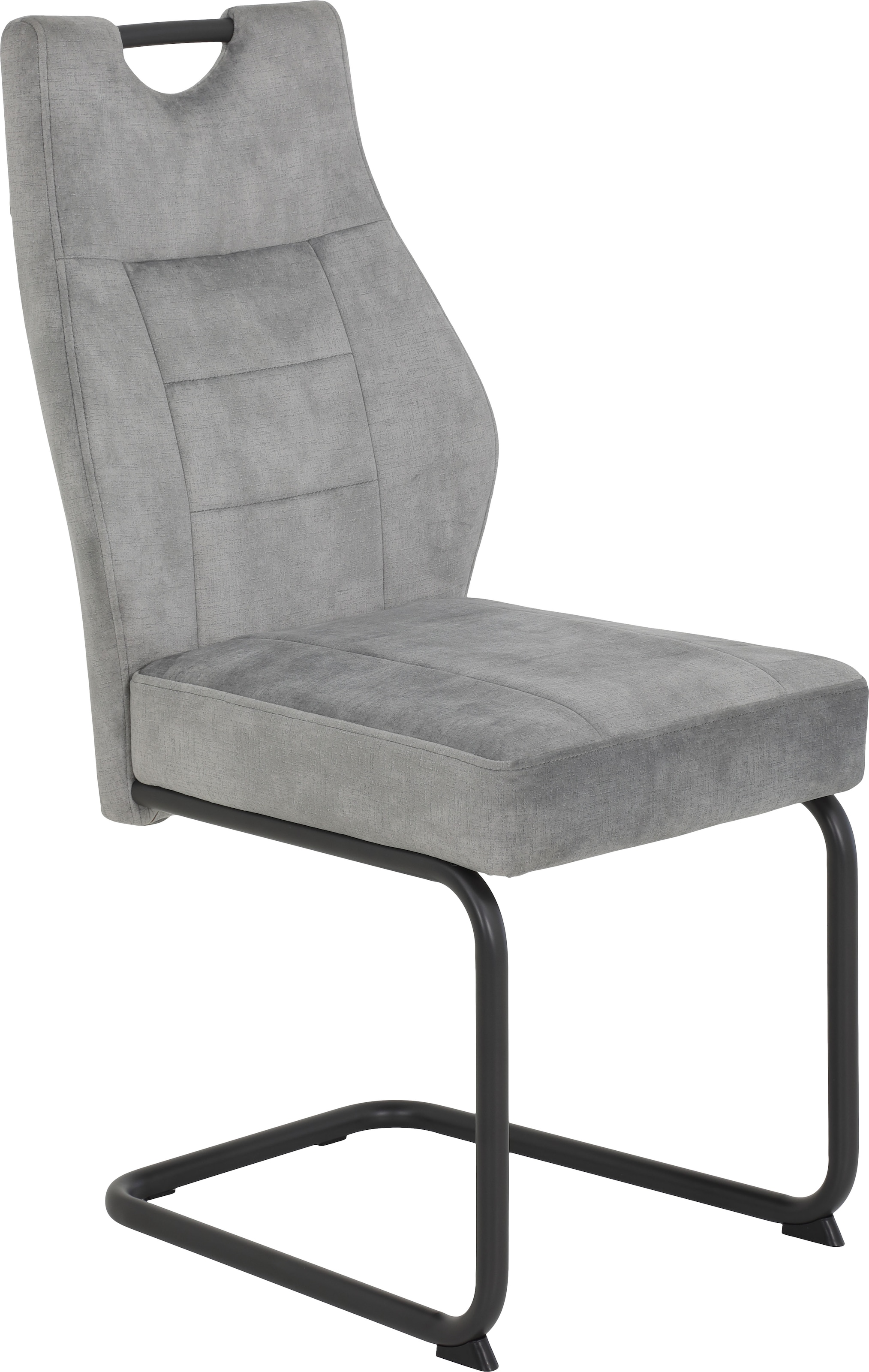HELA Ensemble de salle à manger »EMS Tisch 140-180x90 cm ausziehbar, Esstisch inkl. 4 Stühle« Ensemble, ensemble 5 pièces, table à manger plus 4 chaises, 5 cuis tlg. Table extensible Freischwinger, chaise avec ressorts, best-seller