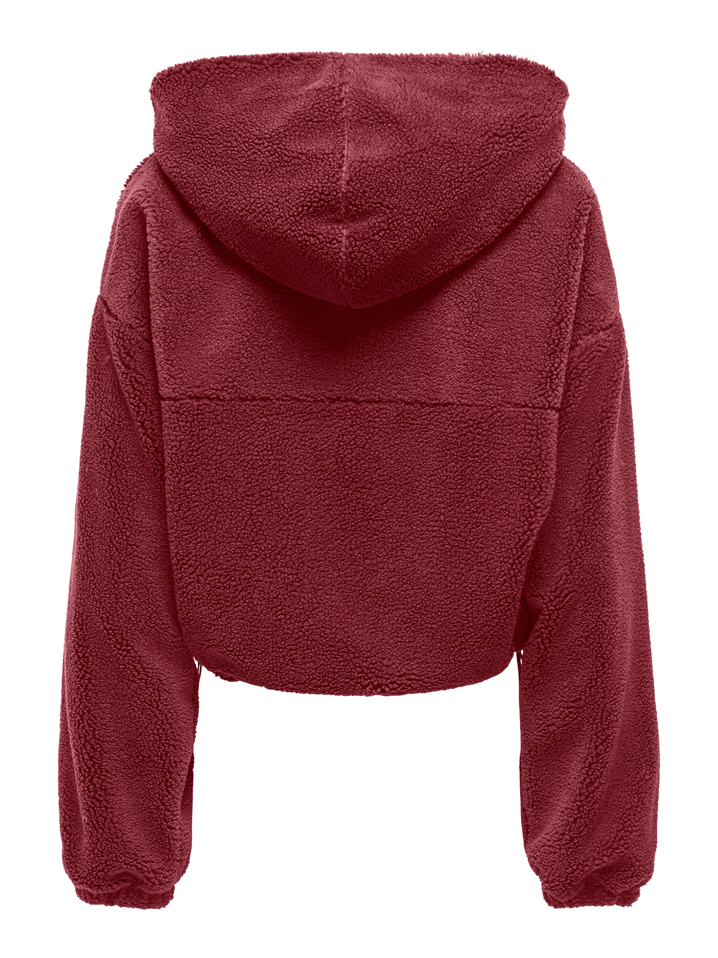 ONLY Fleecejacke »ONLSIENA TEDDY ANORAK LIFE CC OTW«, mit Kapuze