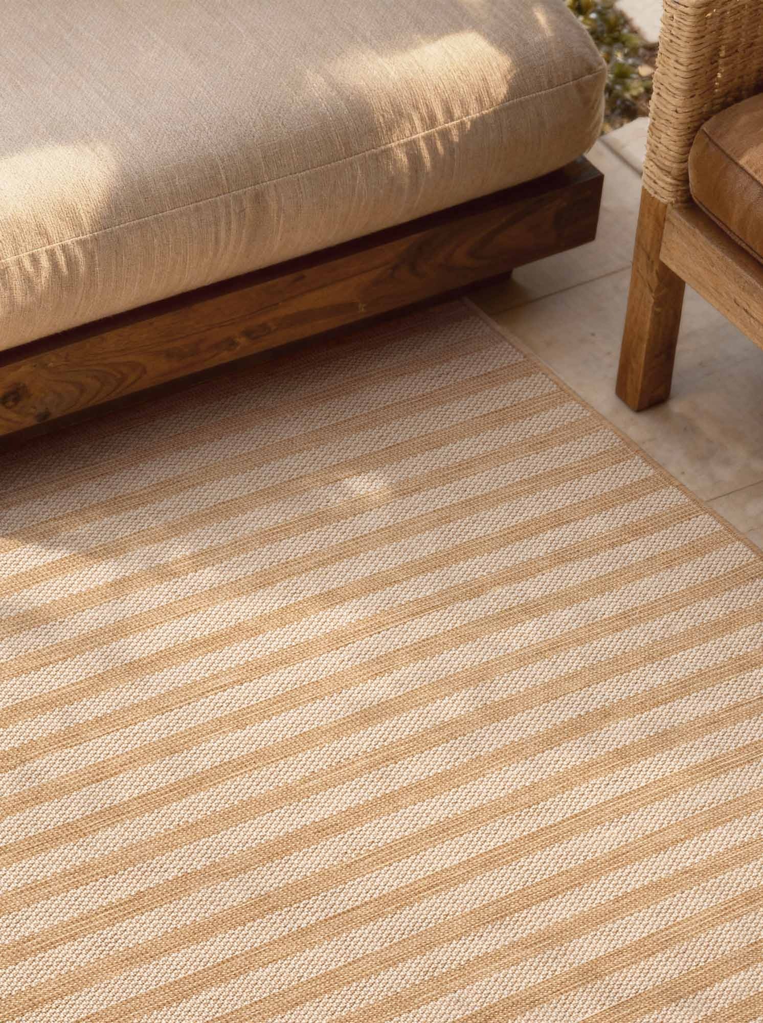 Ted Baker Teppich »Linley , Wendeteppich« rechteckig 8 mm Höhe Designteppich, Wetterfest, Pflegeleicht, Modern, Wohnzimmer, Terrasse