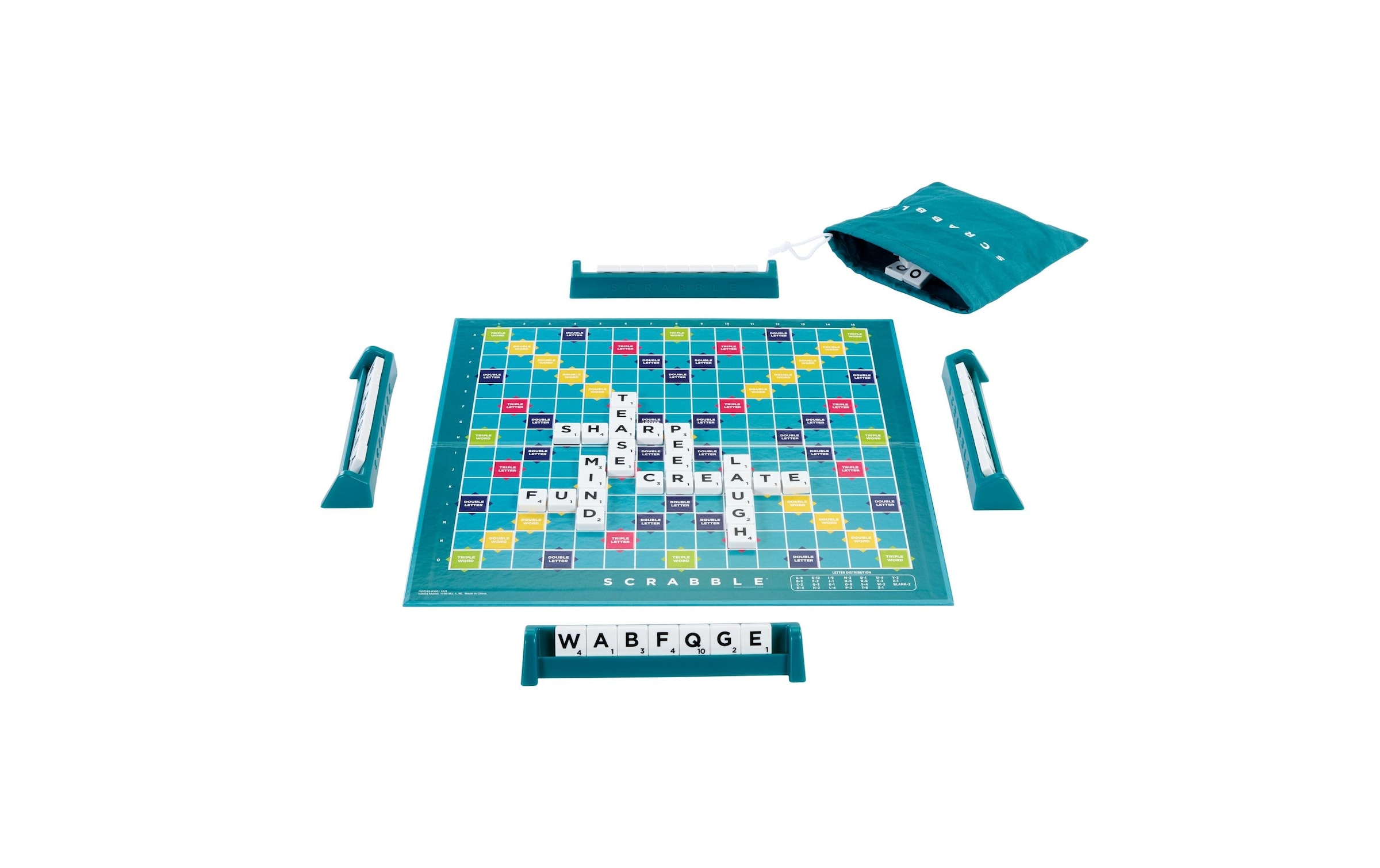 Mattel games Spiel »Familienspiel Scrabble Classique 2 en 1 -FR-«