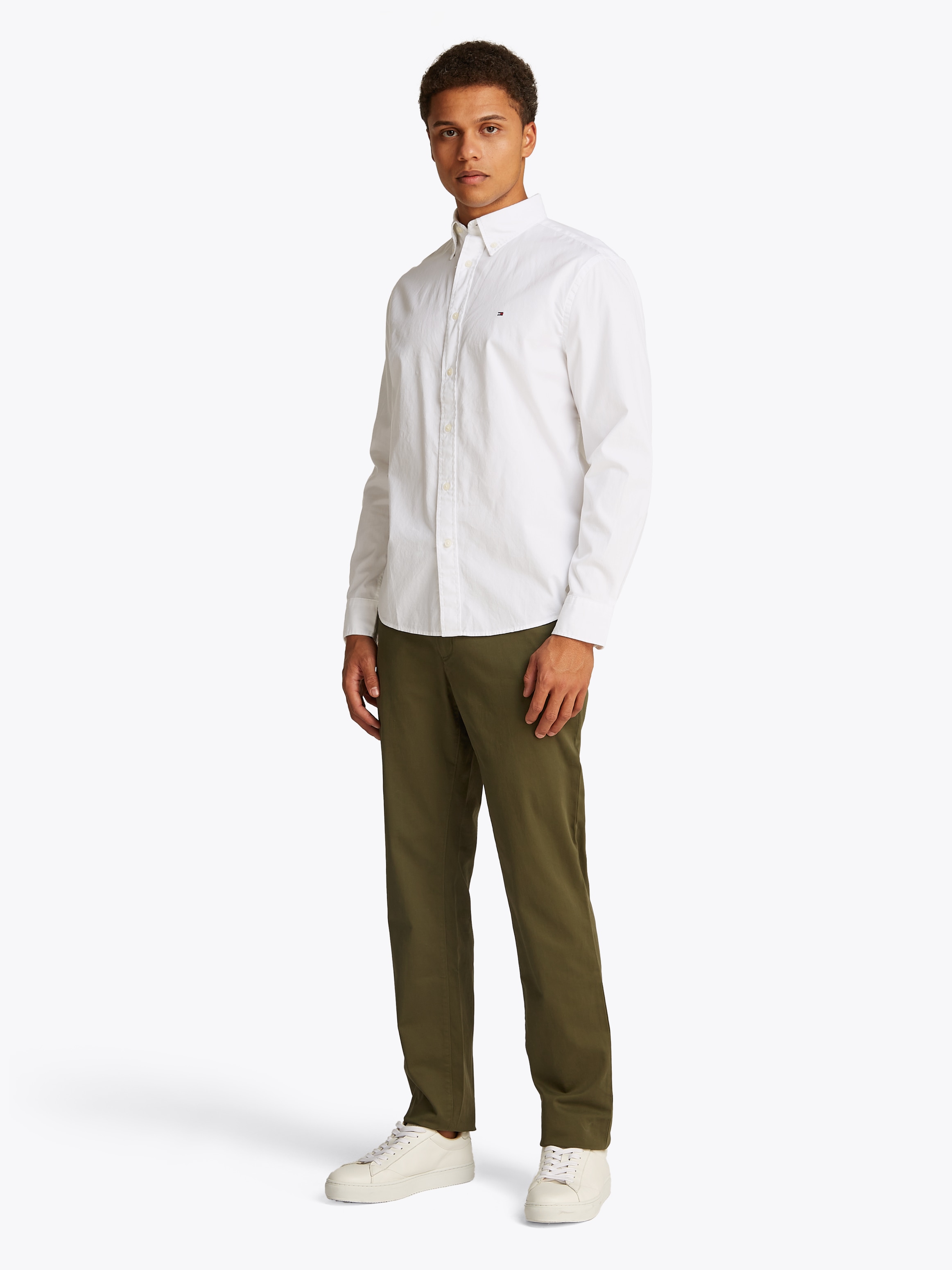 Tommy Hilfiger Chemise à manches longues »CORE FLEX POPLIN SOLID Regular Fit SHIRT«