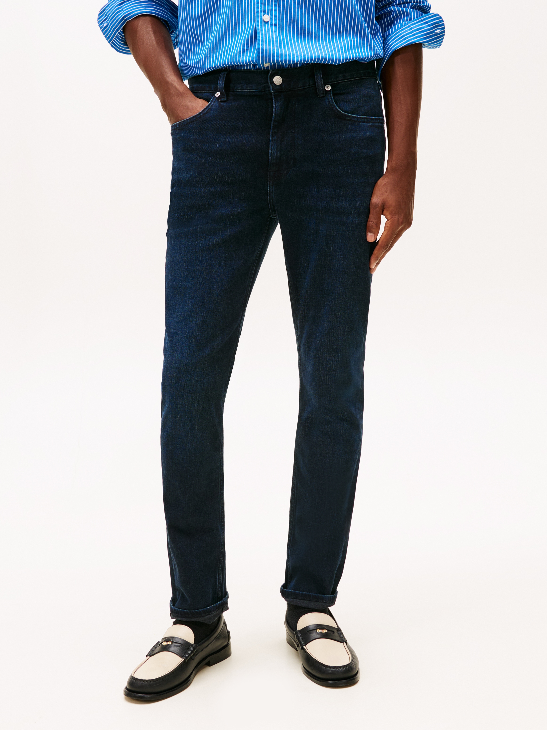 Image of Tommy Hilfiger Slim-fit-Jeans "BLEECKER Slim Fit" mit Fade-Effekten, schmale Form