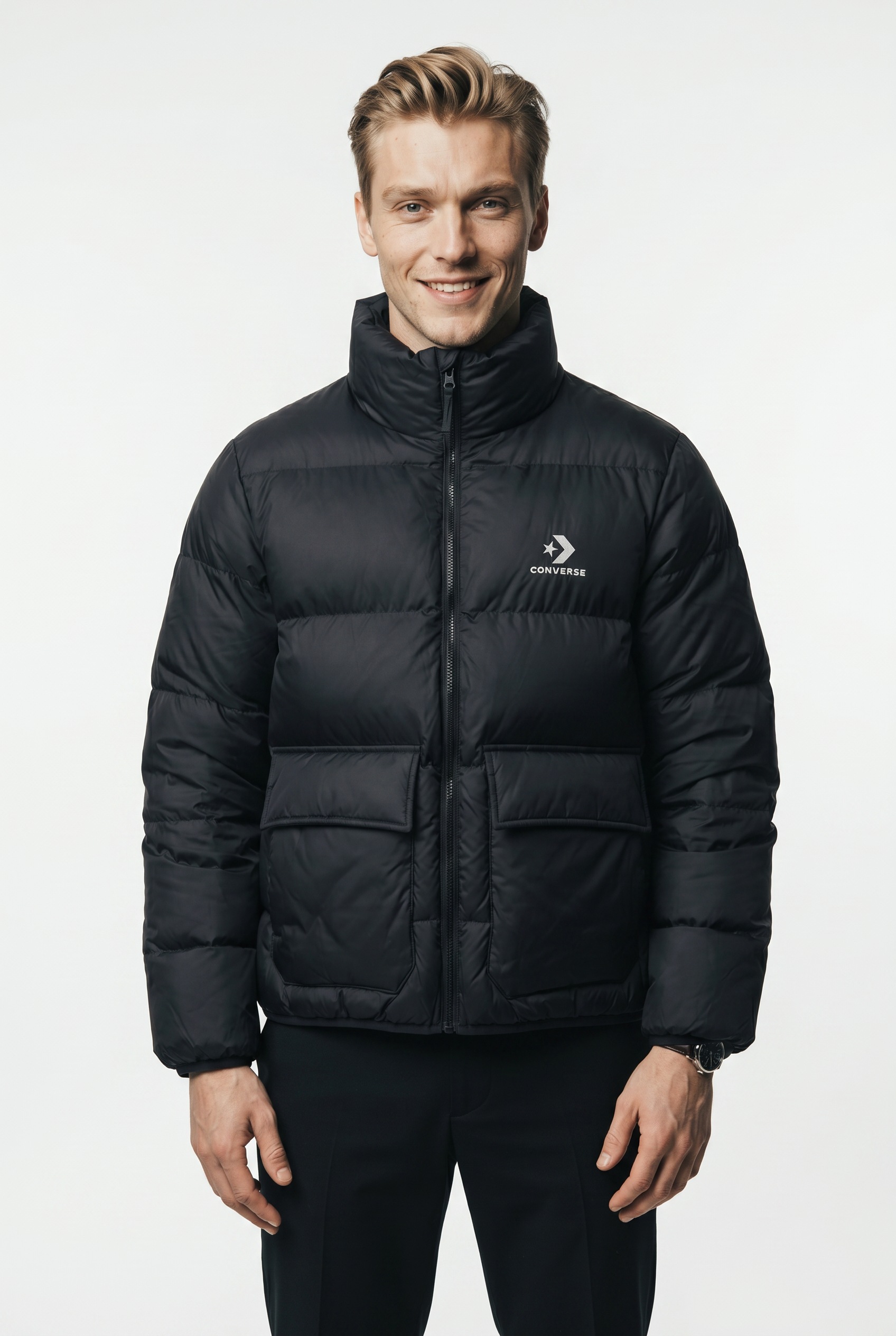 Image of Converse Steppjacke wärmende, wasserabweisende und winddichte Eigenschaften