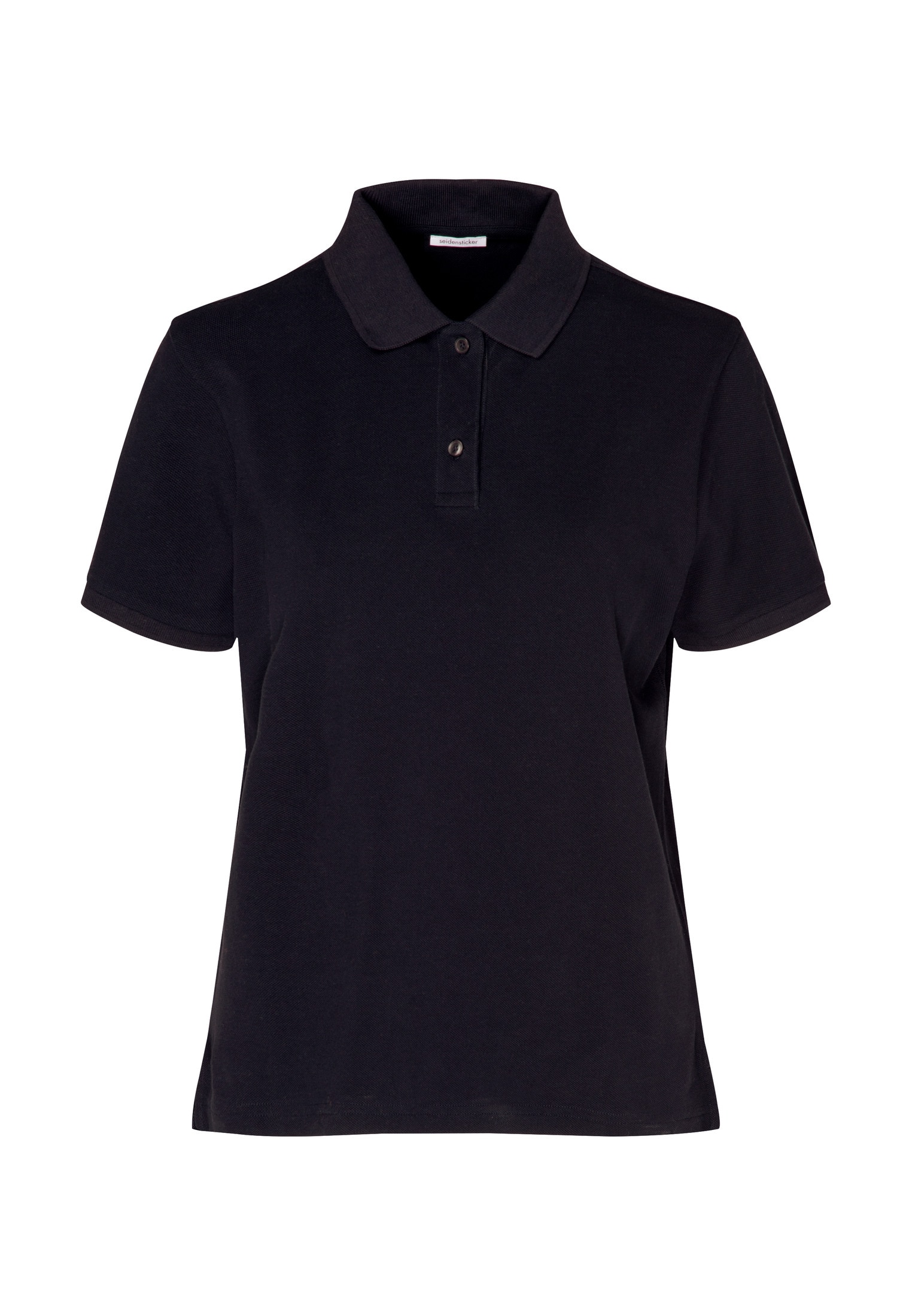 seidensticker Poloshirt »Schwarze Rose«, 1/2 Kragen Uni