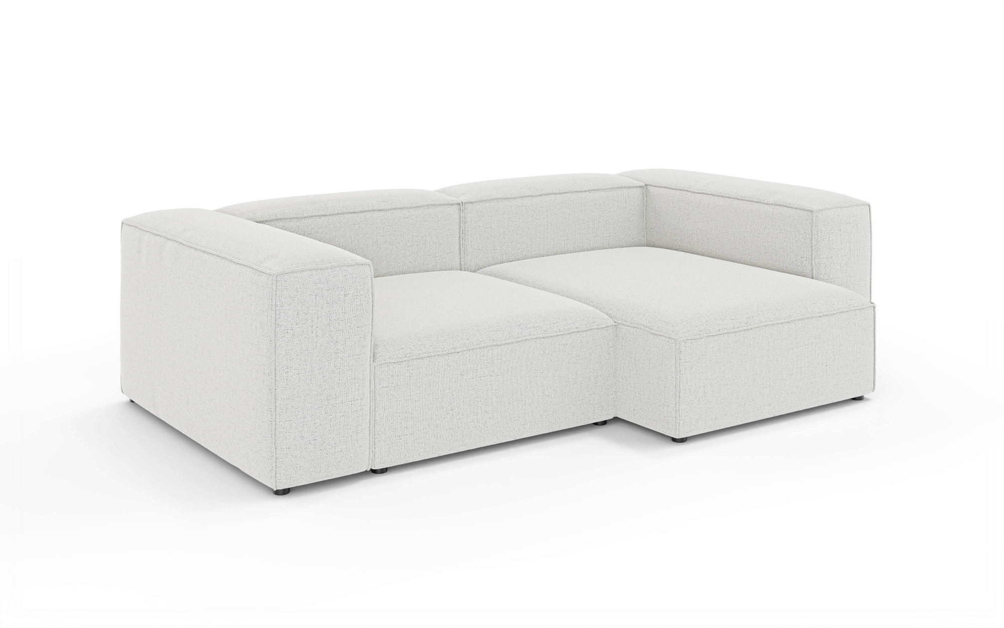 INOSIGN Ecksofa »XL HAILY L-Form, Modularsofa extra tief, Masse B/T/H: 260/160/72 cm«, als Modul oder separat verwendbar, für individuelle Zusammenstellung