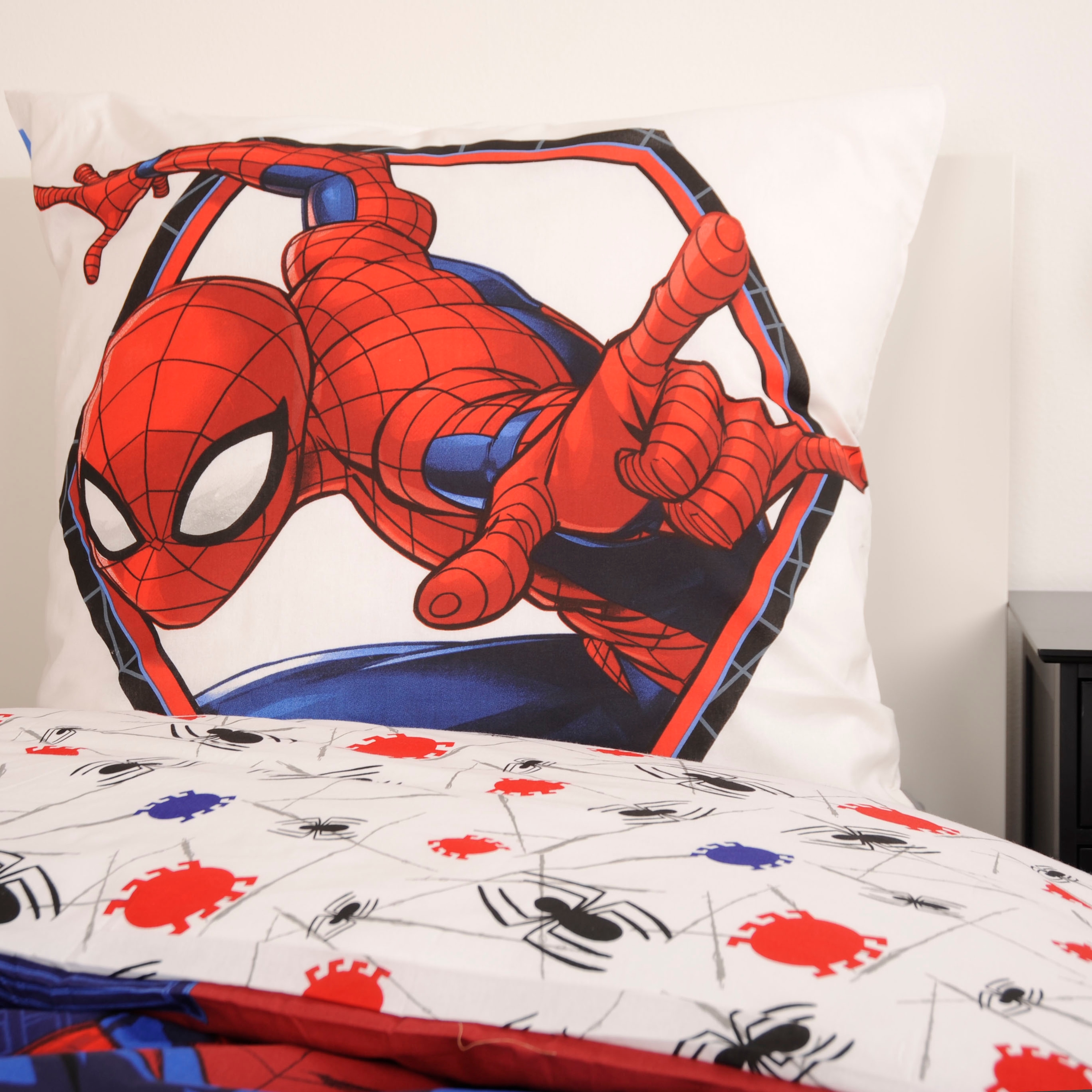 Spiderman Bettwäsche »Spiderman« 2 Stk. mit coolem Motiv